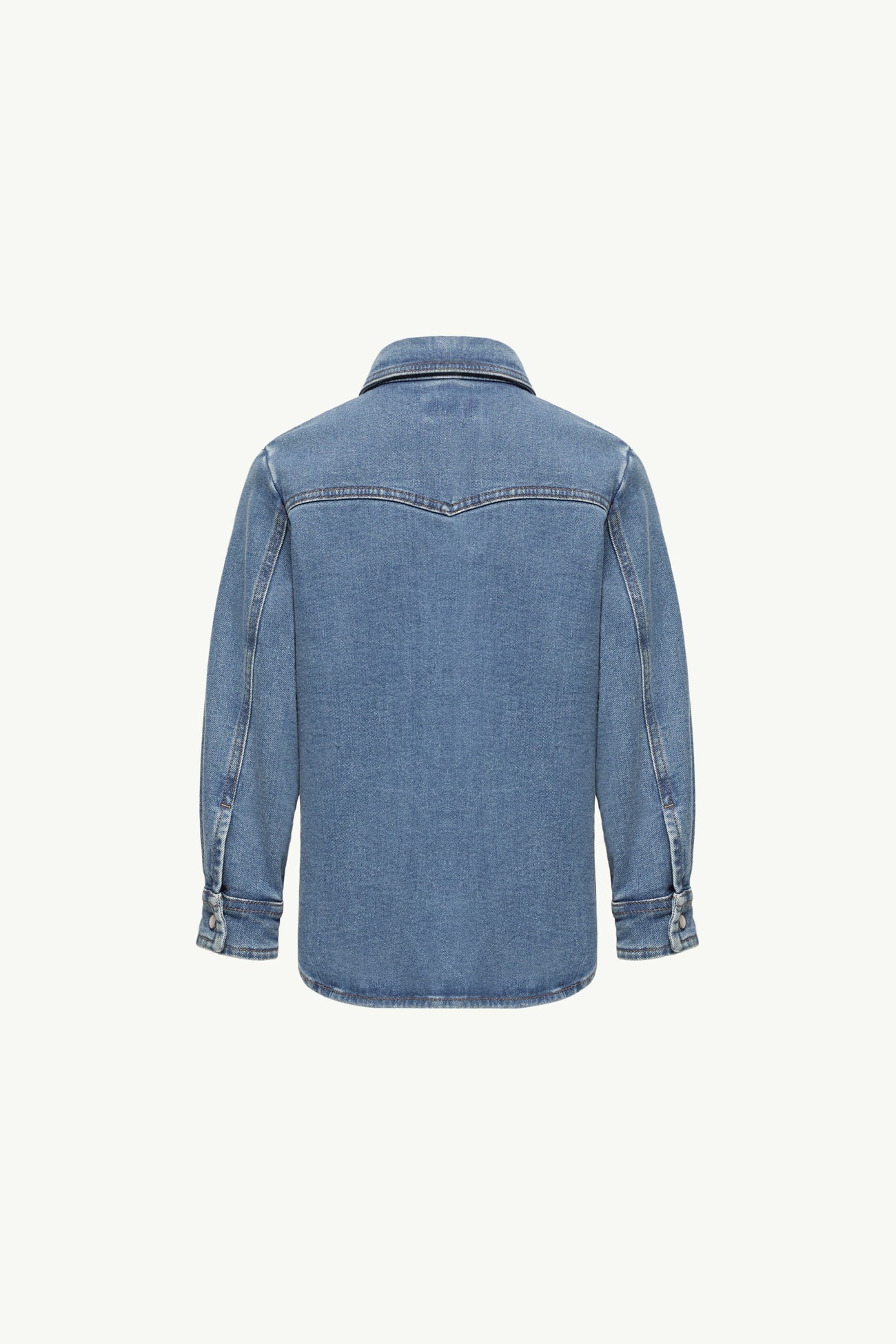 牛仔布恤衫 男童 牛仔藍色 Moncler 3