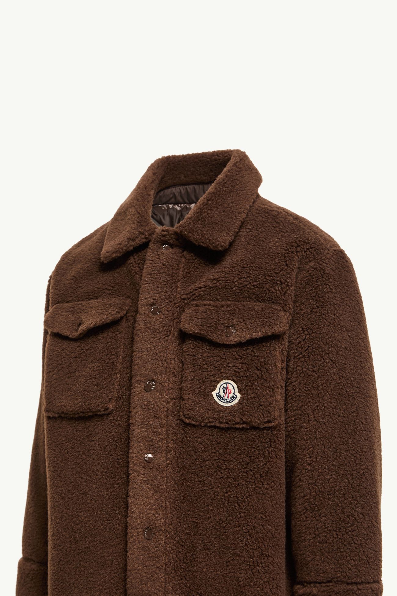 長袖泰迪布恤衫 男童 啡色 Moncler 2