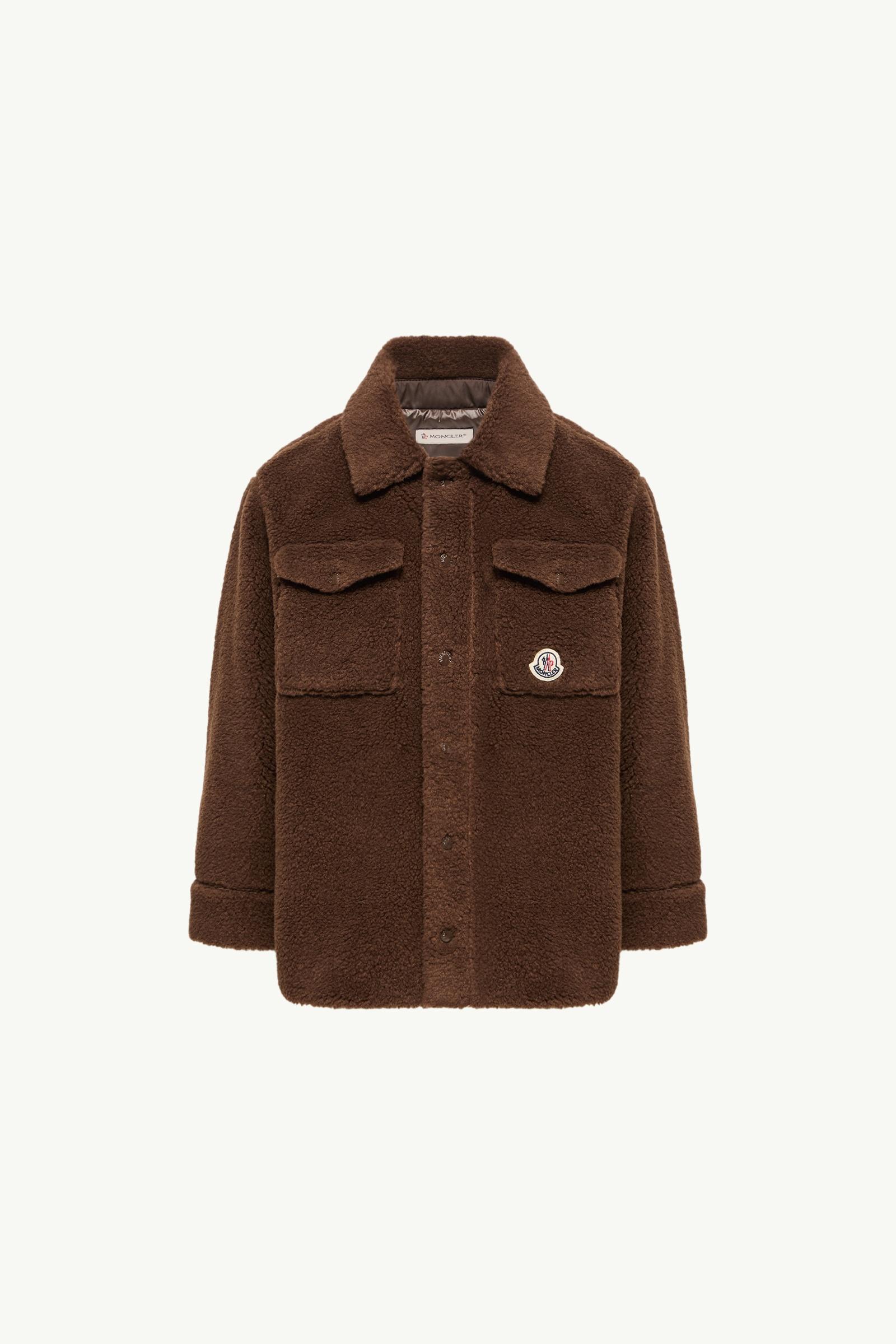 儿童长袖泰迪绒风格衬衫 男童 棕色 Moncler, 1 of 0