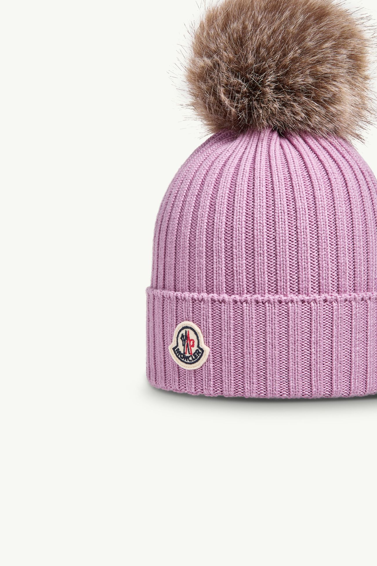 女童美利奴羊毛便帽 女童 紫丁香 Moncler 1