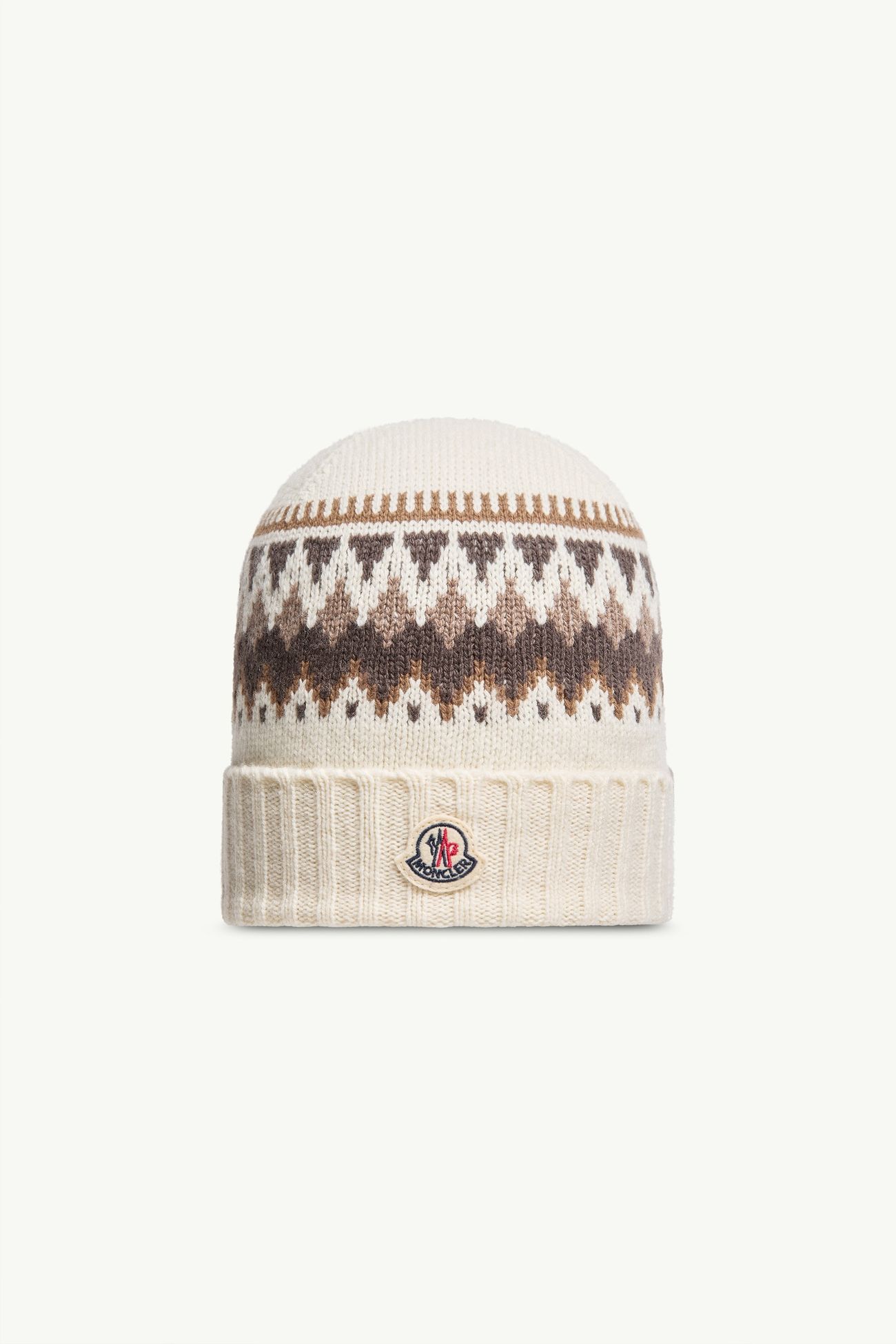 男童提花羊毛便帽 男童 白色 Moncler 0