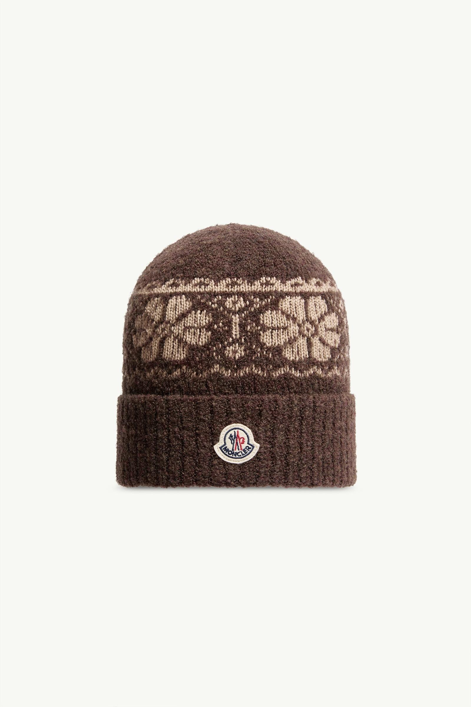 Bonnet en laine Fille Marron Moncler, 1 of 0