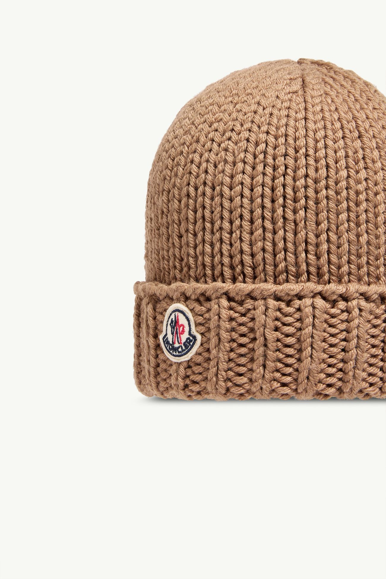女童羊毛便帽 女童 驼米色 Moncler 1