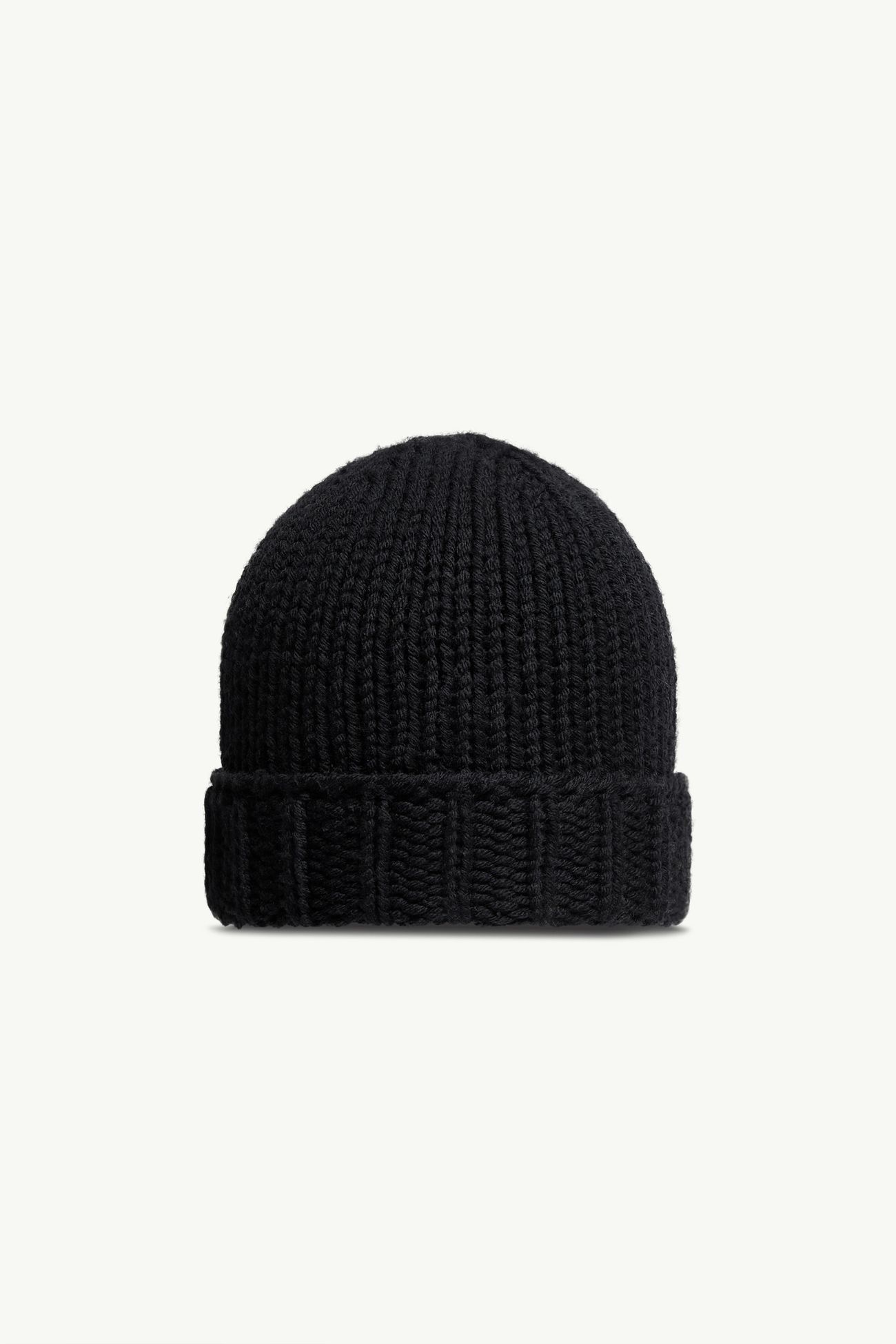 Wool Beanie Girl Black Moncler 2