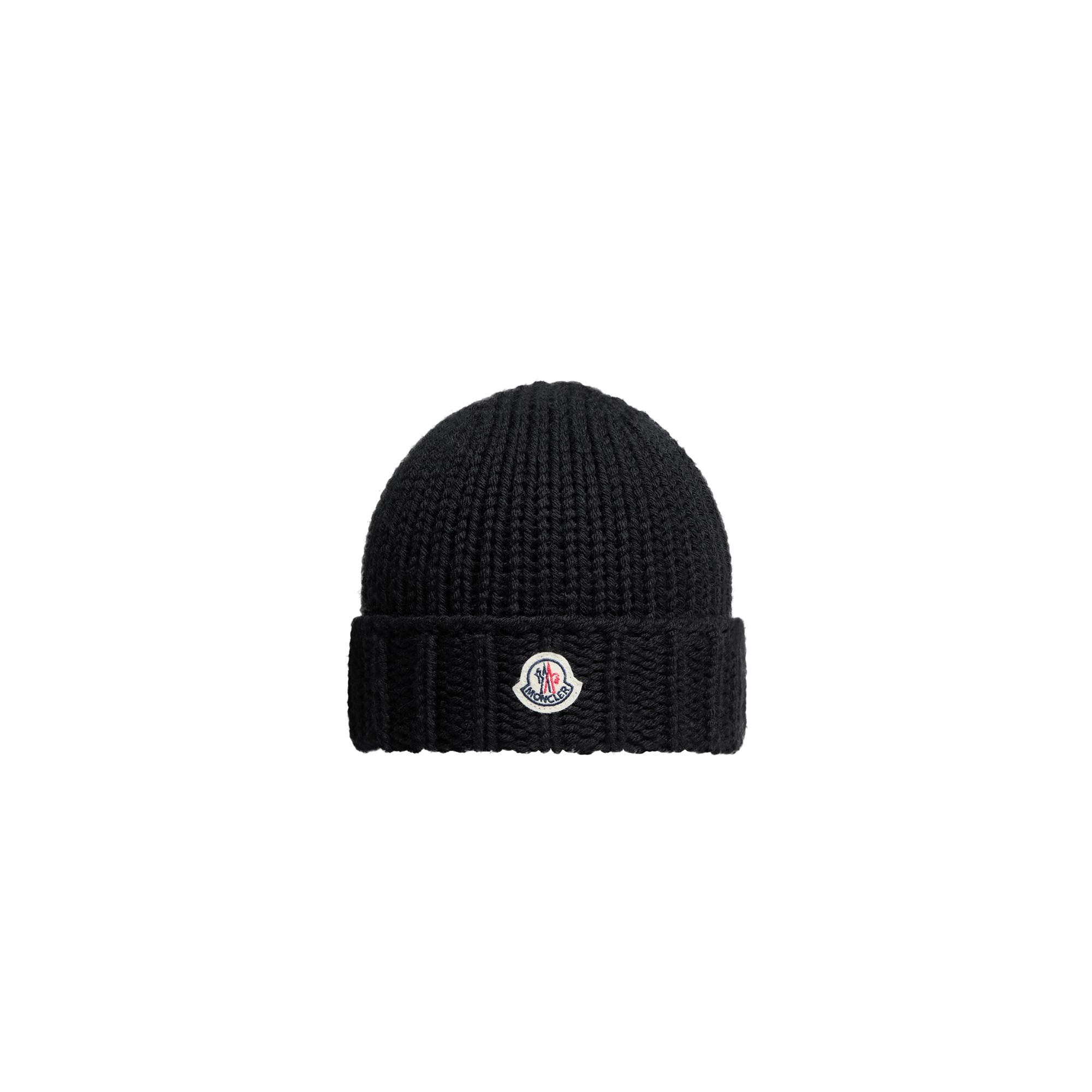 Moncler Berretto In Lana Bambina da Nero, Taglia: S