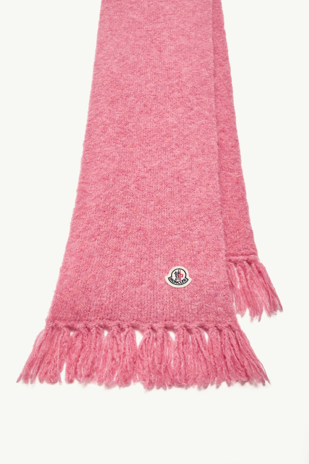 Beanie, Scarf and Gloves Set Girl Bright Pink Moncler 2