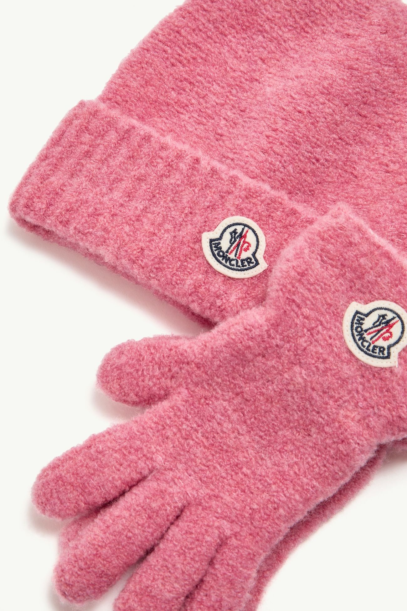 Set aus Mütze, Schal und Handschuhen Mädchen Hellpink Moncler 3