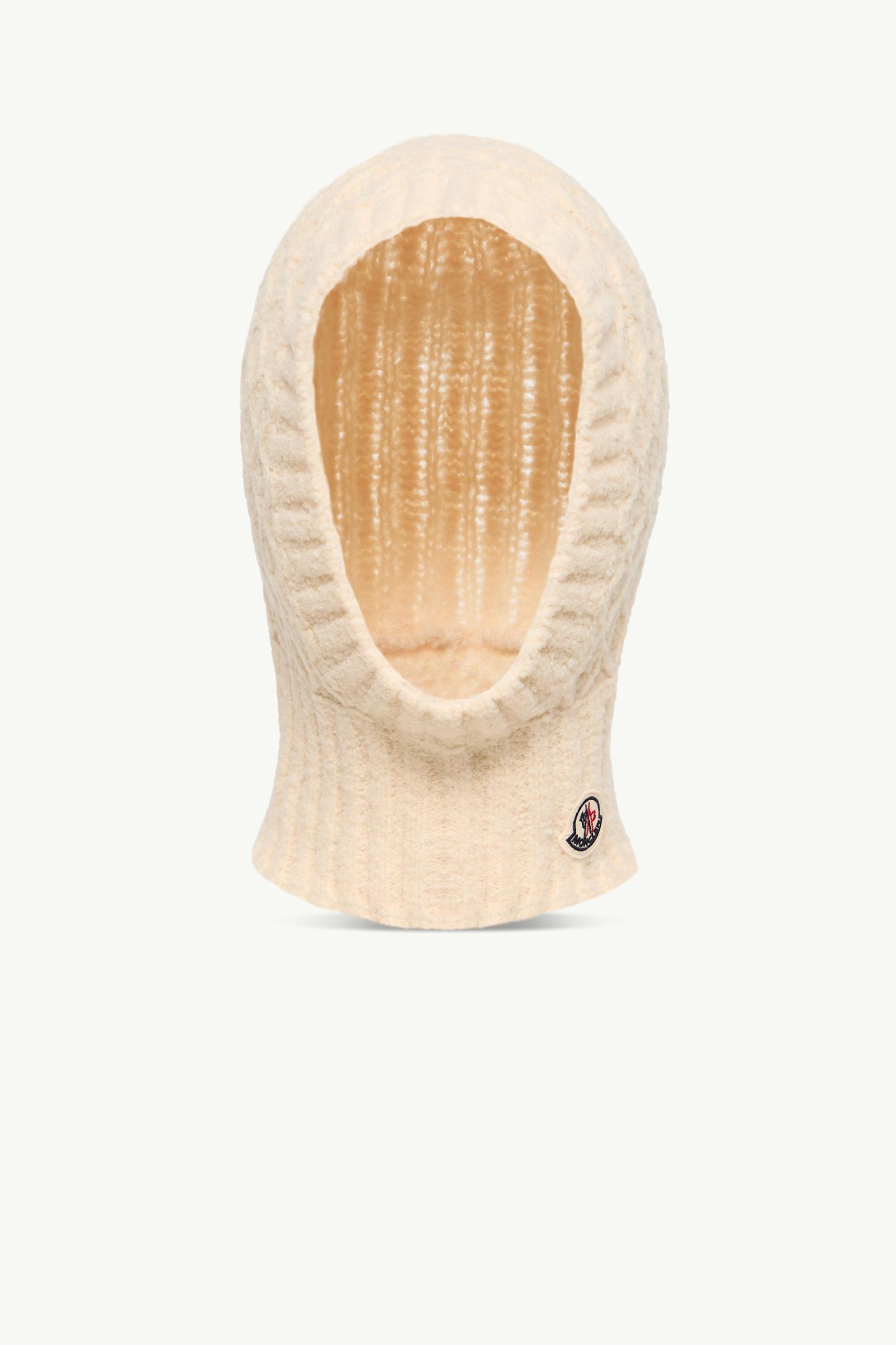 Bouclé Wool Blend Balaclava Girl White Ivory Moncler, 1 of 0