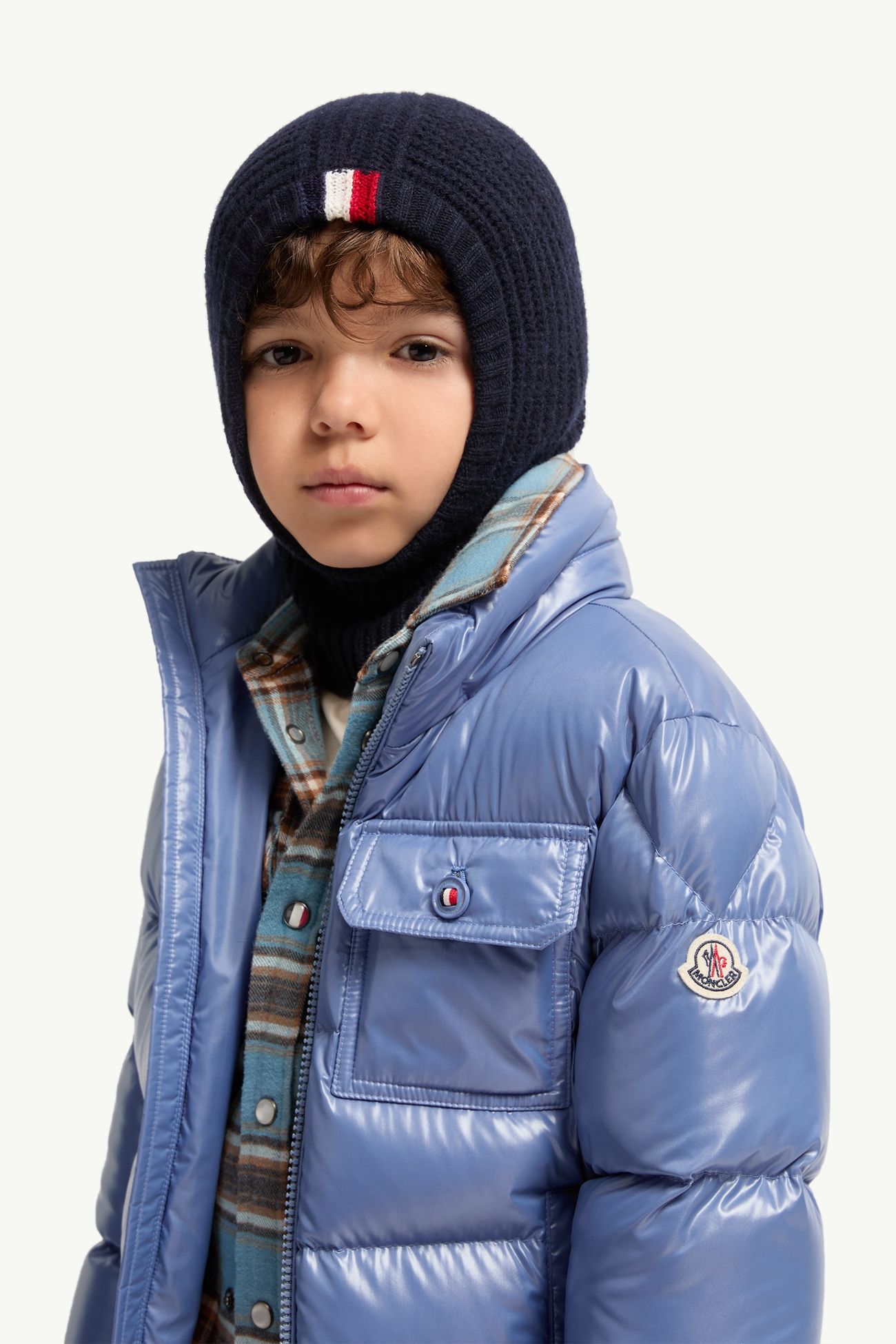 バラクラバ ボーイズ ネイビーブルー Moncler 1