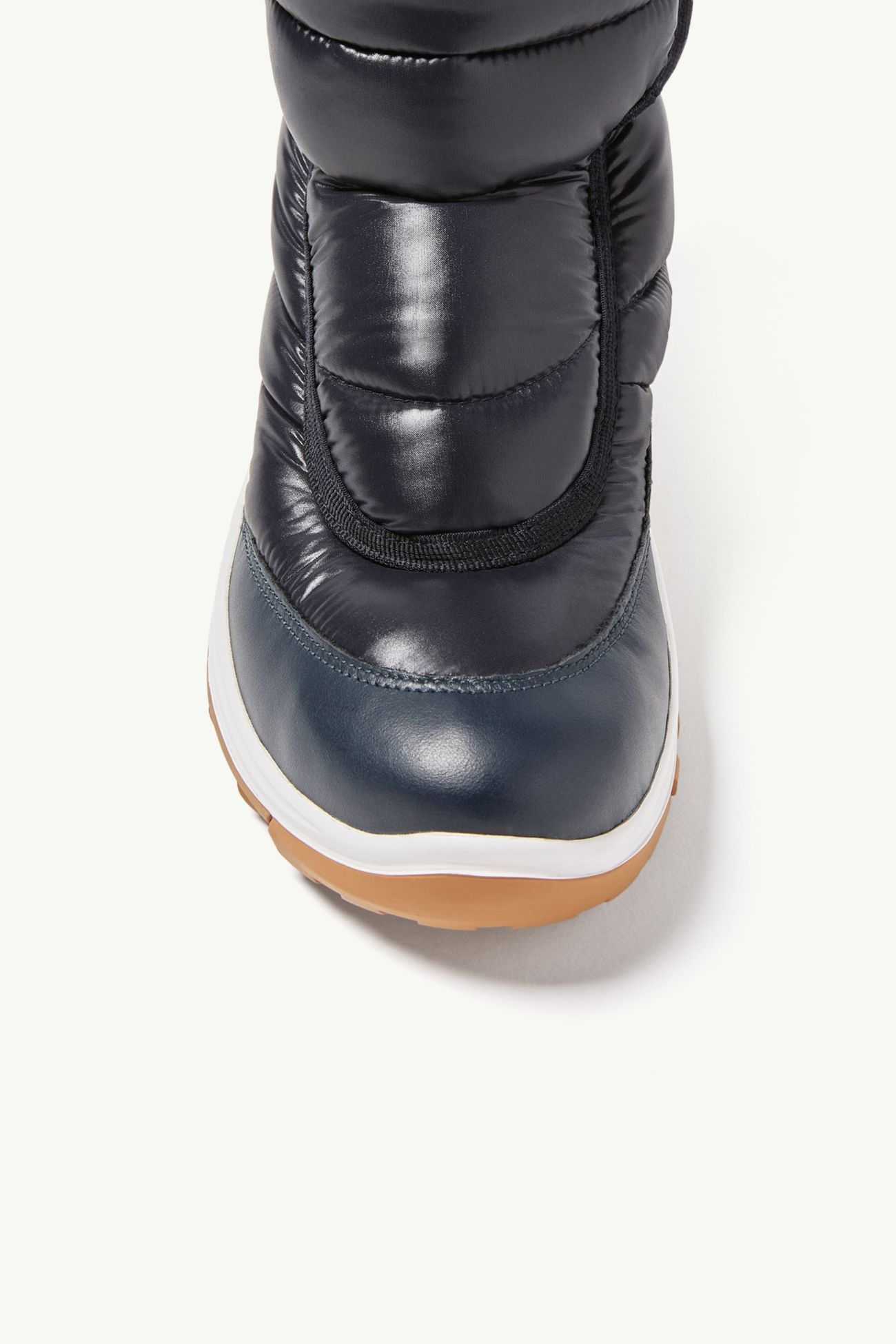 Padded Snow Boots Gender Neutral Navy Blue Moncler 1
