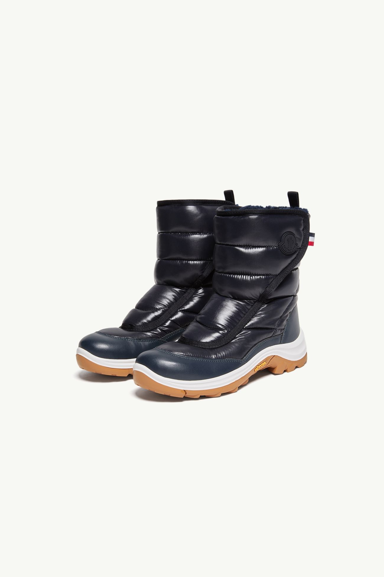 Bottes de neige matelassées Mixte Bleu marine Moncler 2