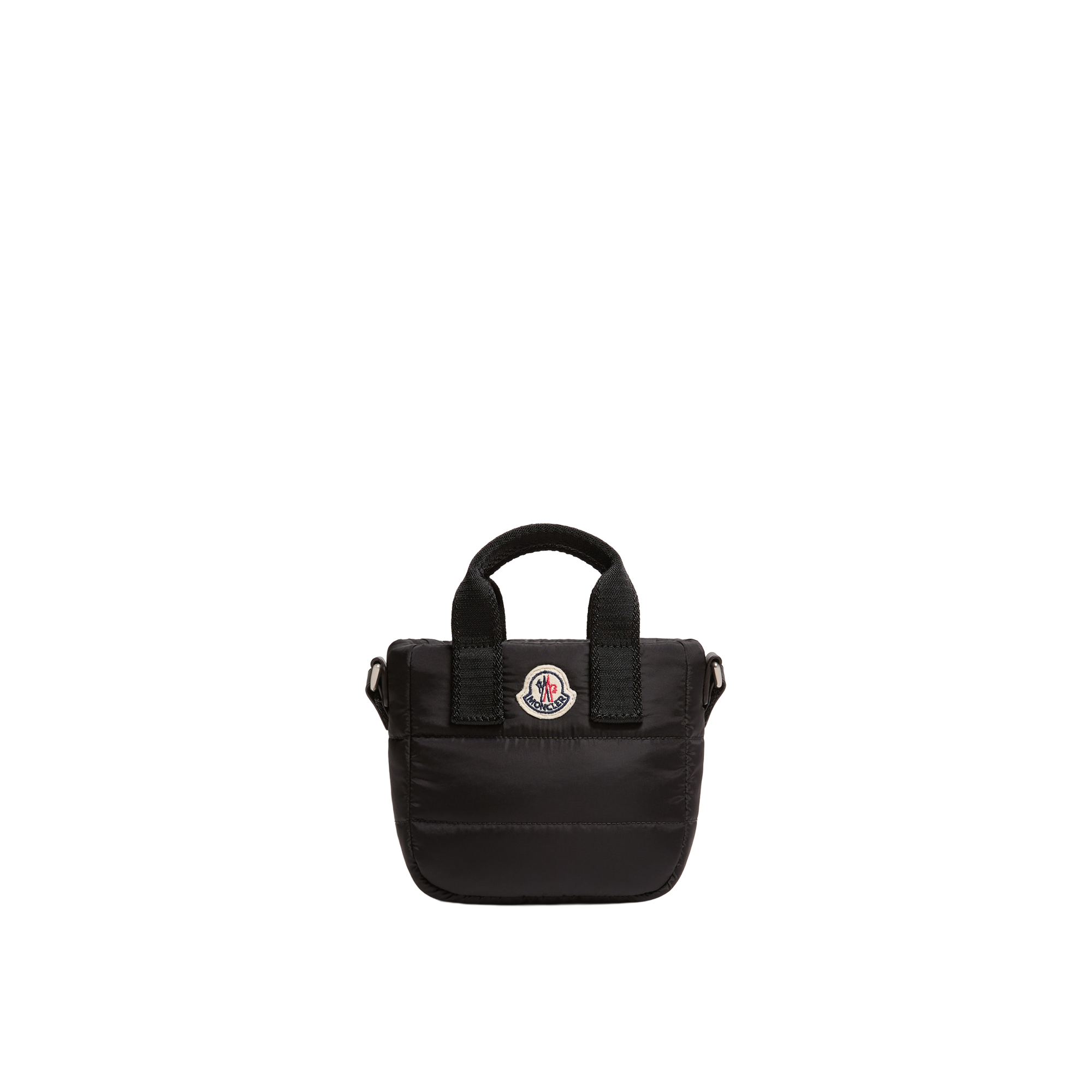 Moncler Borsa Tote Baby Caradoc Bambina da Nero
