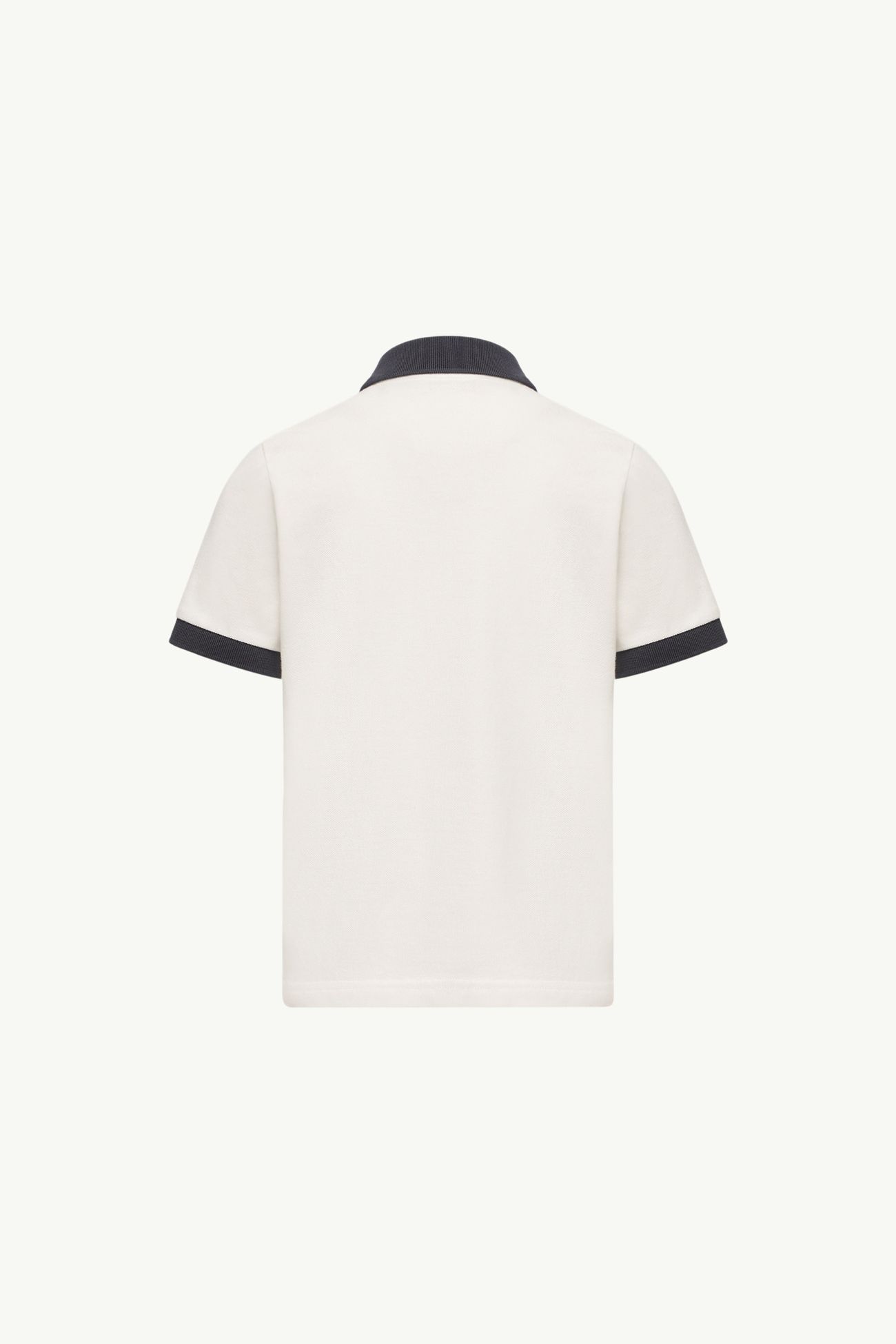 Poloshirt aus Baumwollpiqué Jungen Weiß Moncler 2