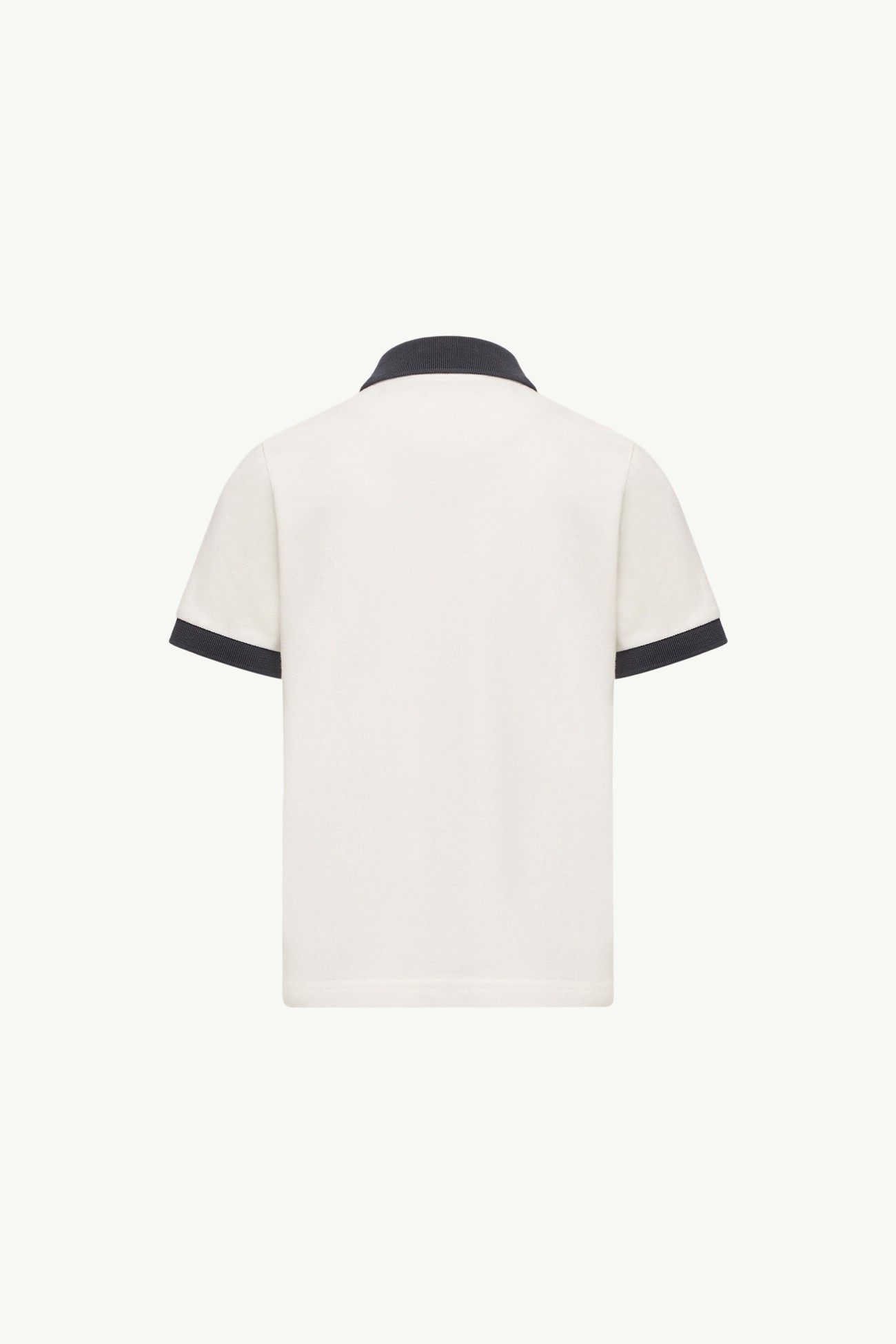 珠地棉Polo恤 男童 白色 Moncler 2