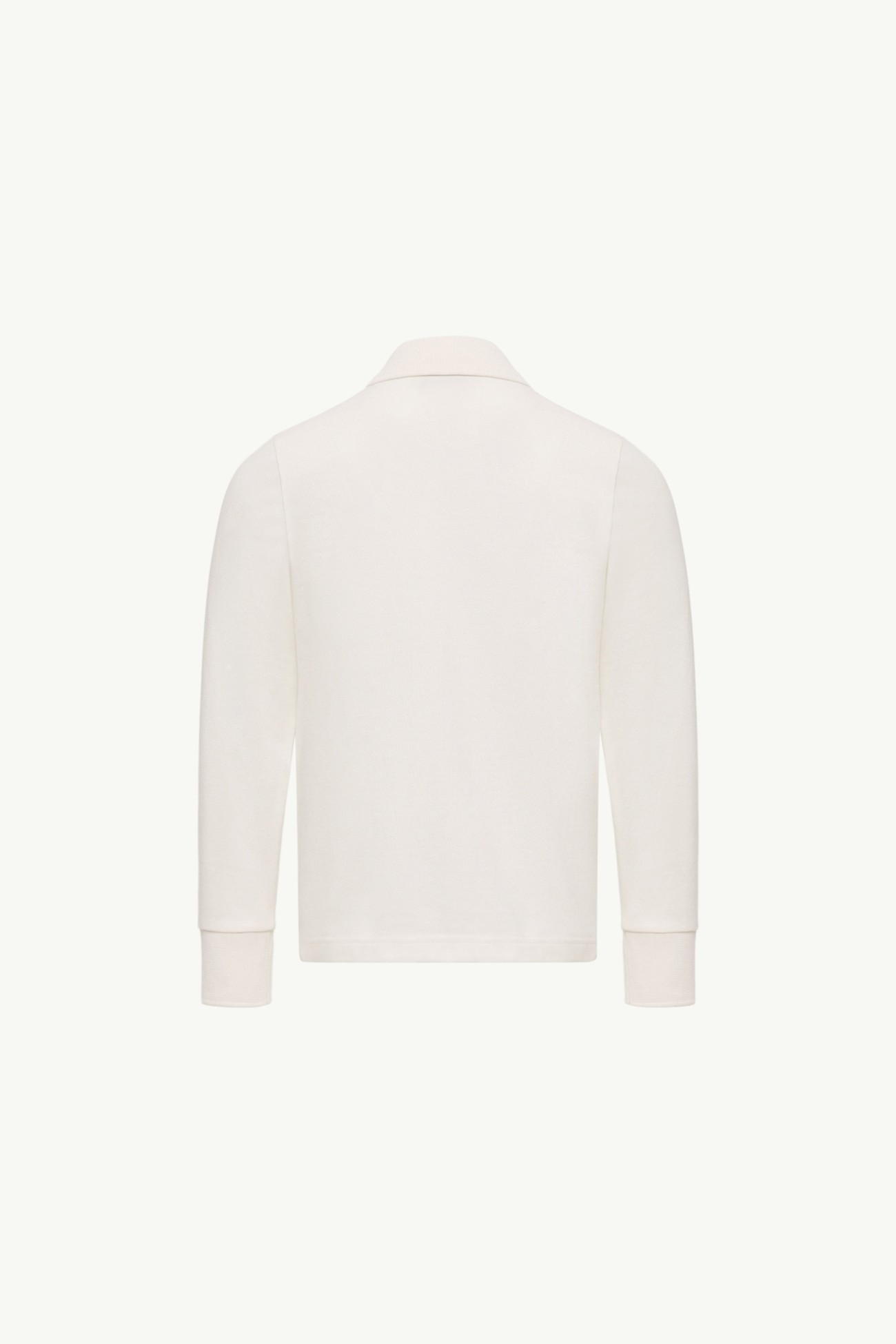 長袖珠地棉Polo恤 男童 白色 Moncler 2