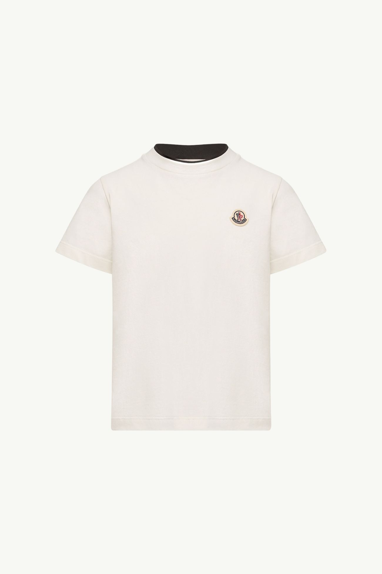 標誌棉質T恤 男童 白色 Moncler 0