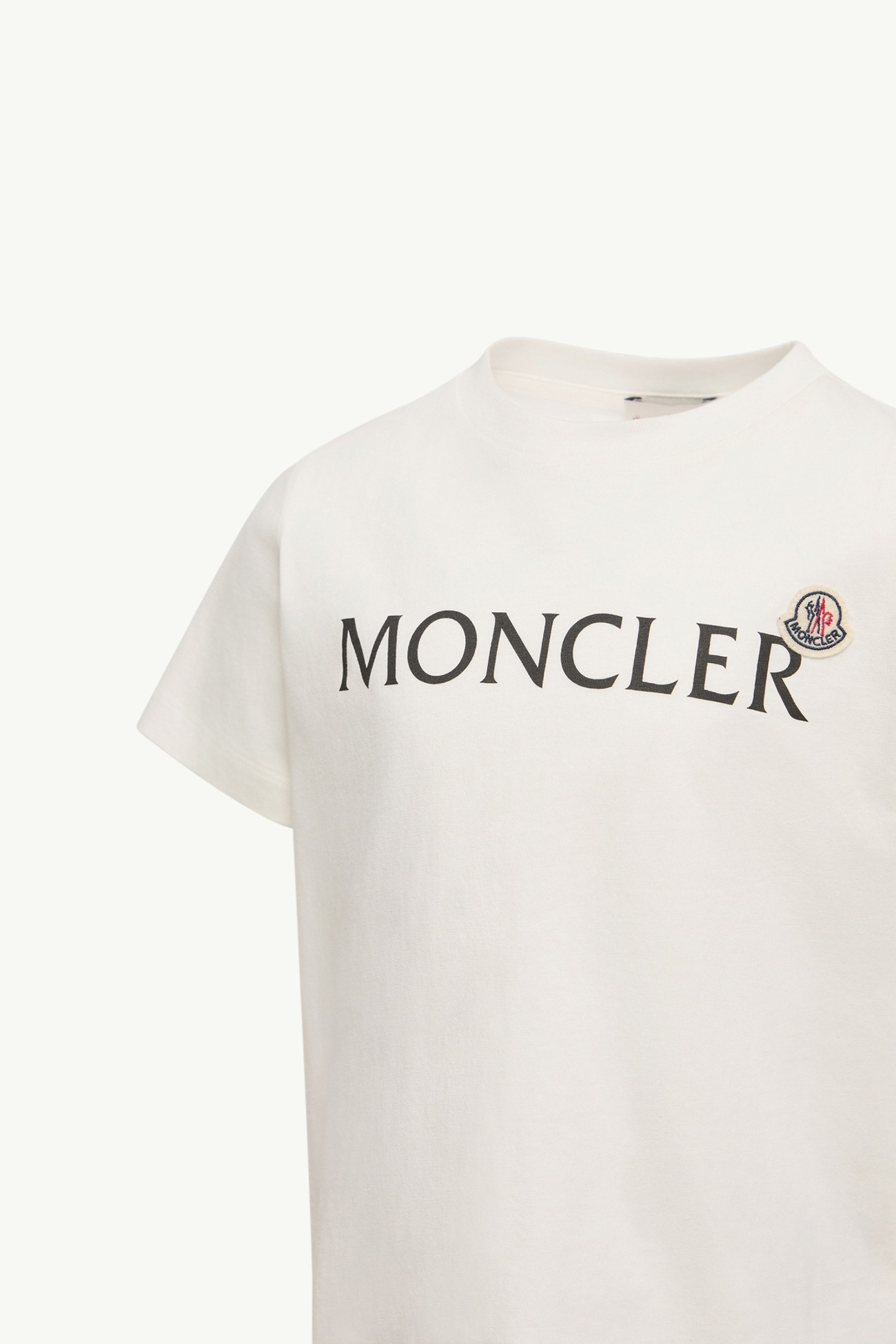 標誌棉質T恤 男童 白色 Moncler 1