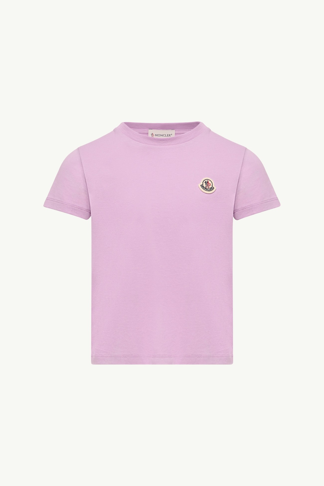 Tシャツ ガールズ モーヴ＆ブライトピンク＆ホワイト Moncler 1