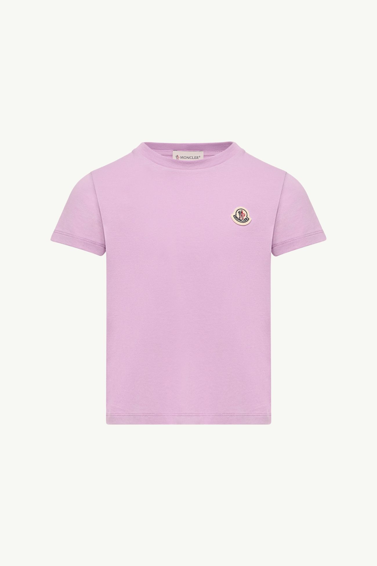 女童标识棉质T恤（三件装） 女童 淡紫色、亮粉色、白色 Moncler 1