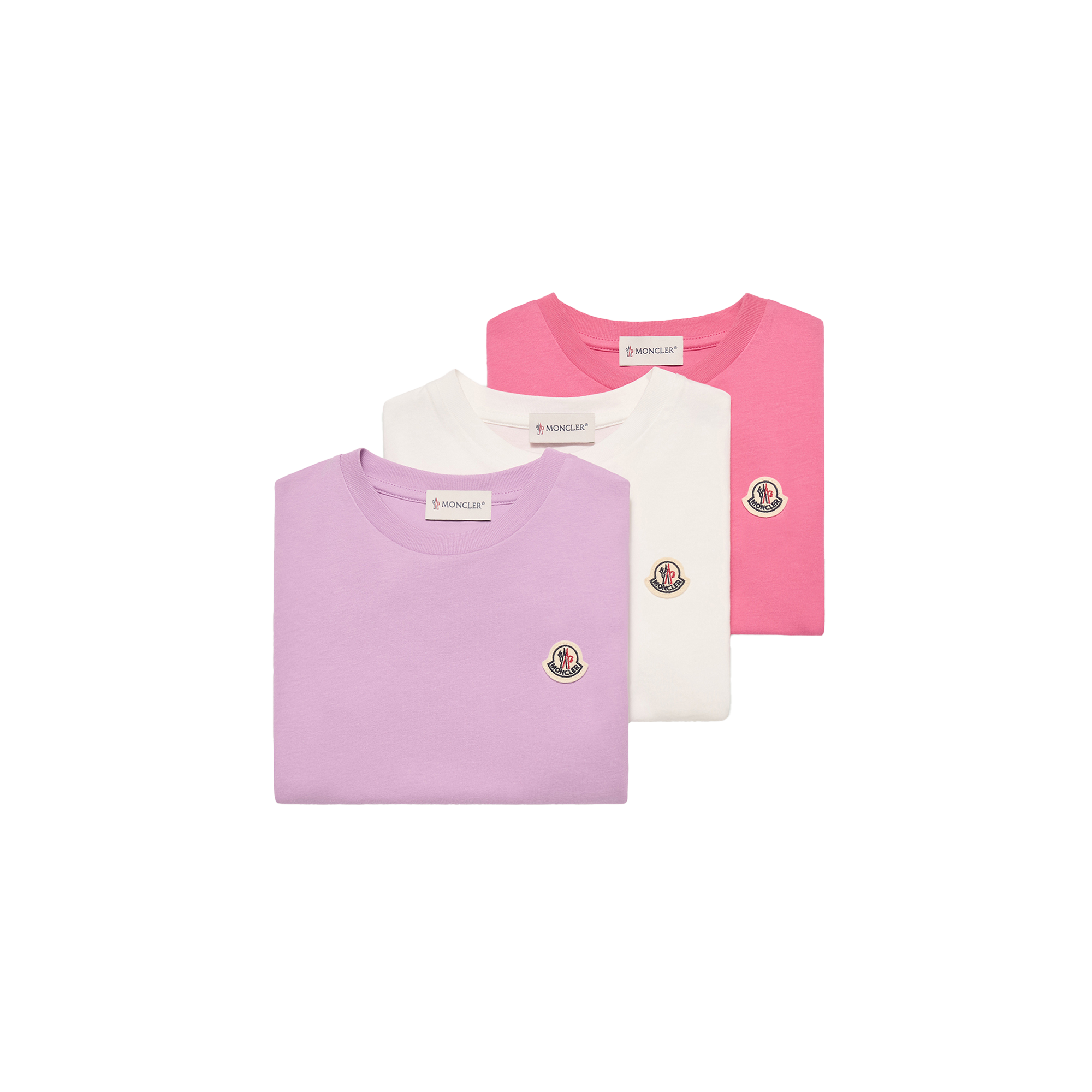 Moncler  Logo Cotton T-Shirt for Girls, Size: 6Y