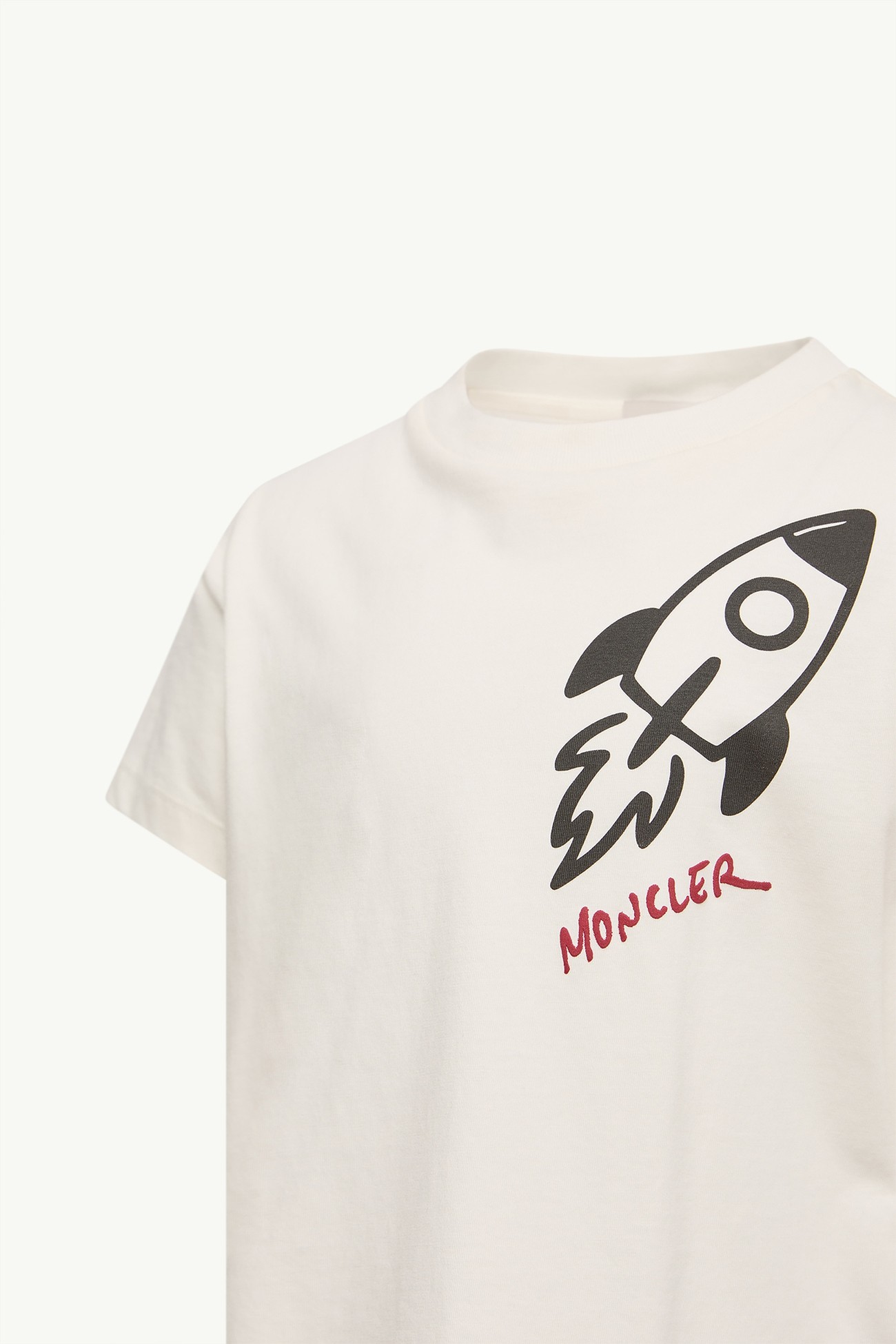 男童印花棉质T恤 男童 白色 Moncler 1