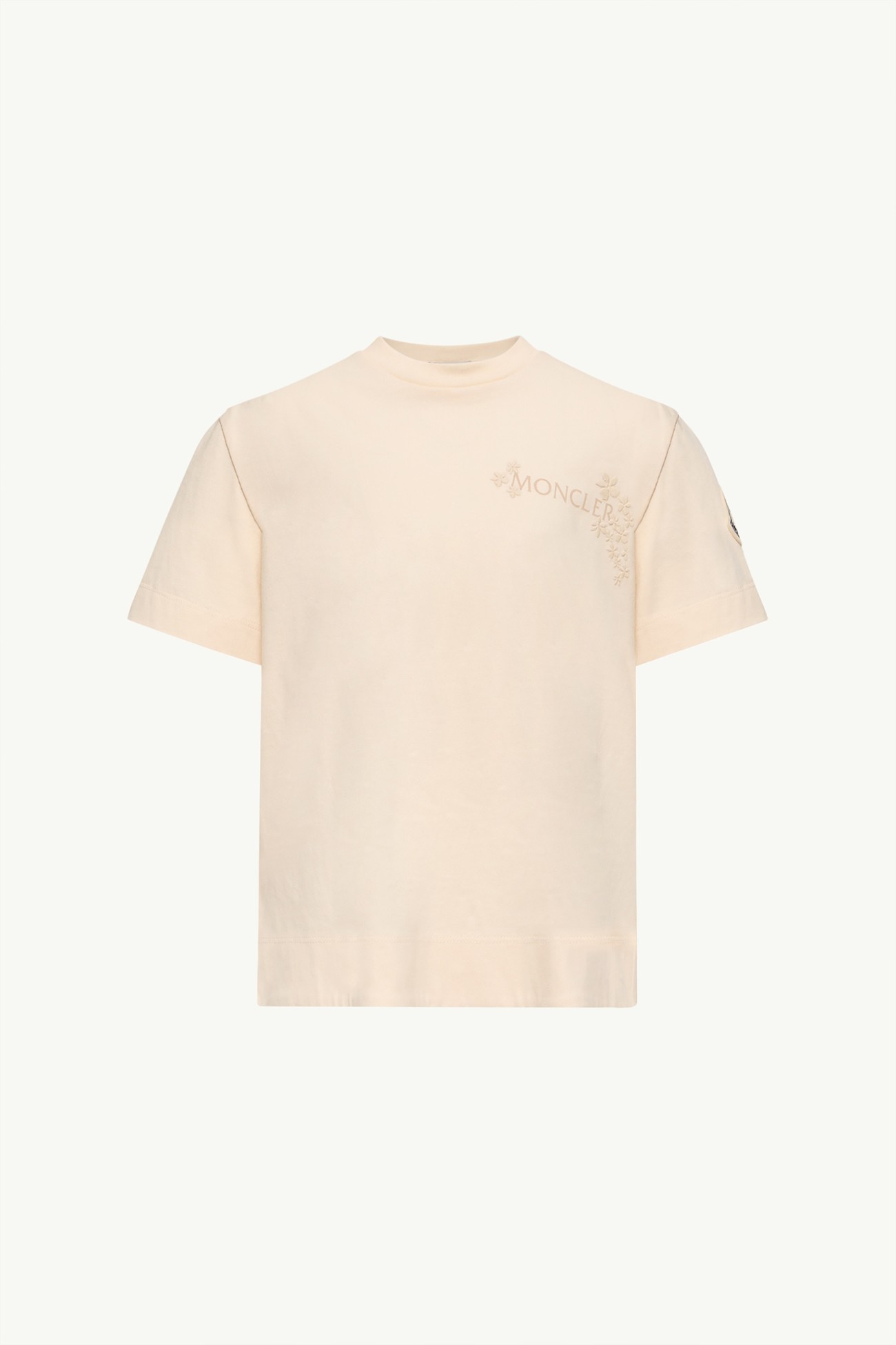 Tシャツ ガールズ ホワイトアイボリー Moncler 0