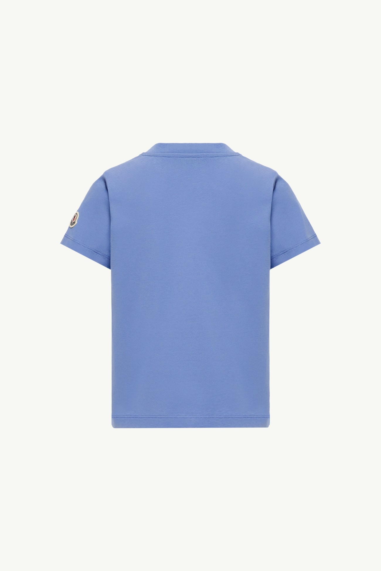 Camiseta de algodón con estampado de mascota Niño Azul claro Moncler 2