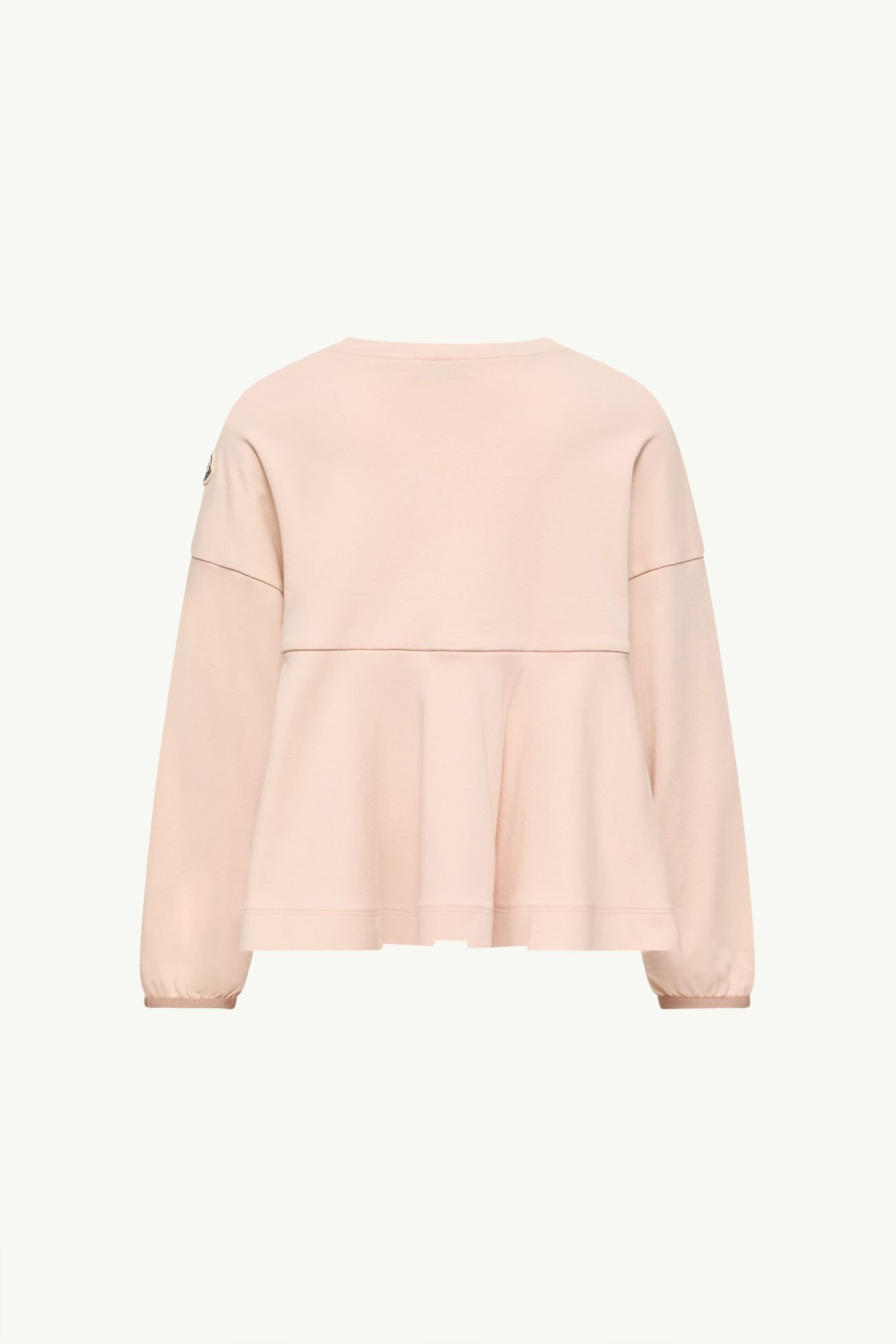 女童心形标识棉质长袖T恤 女童 浅粉色 Moncler 2
