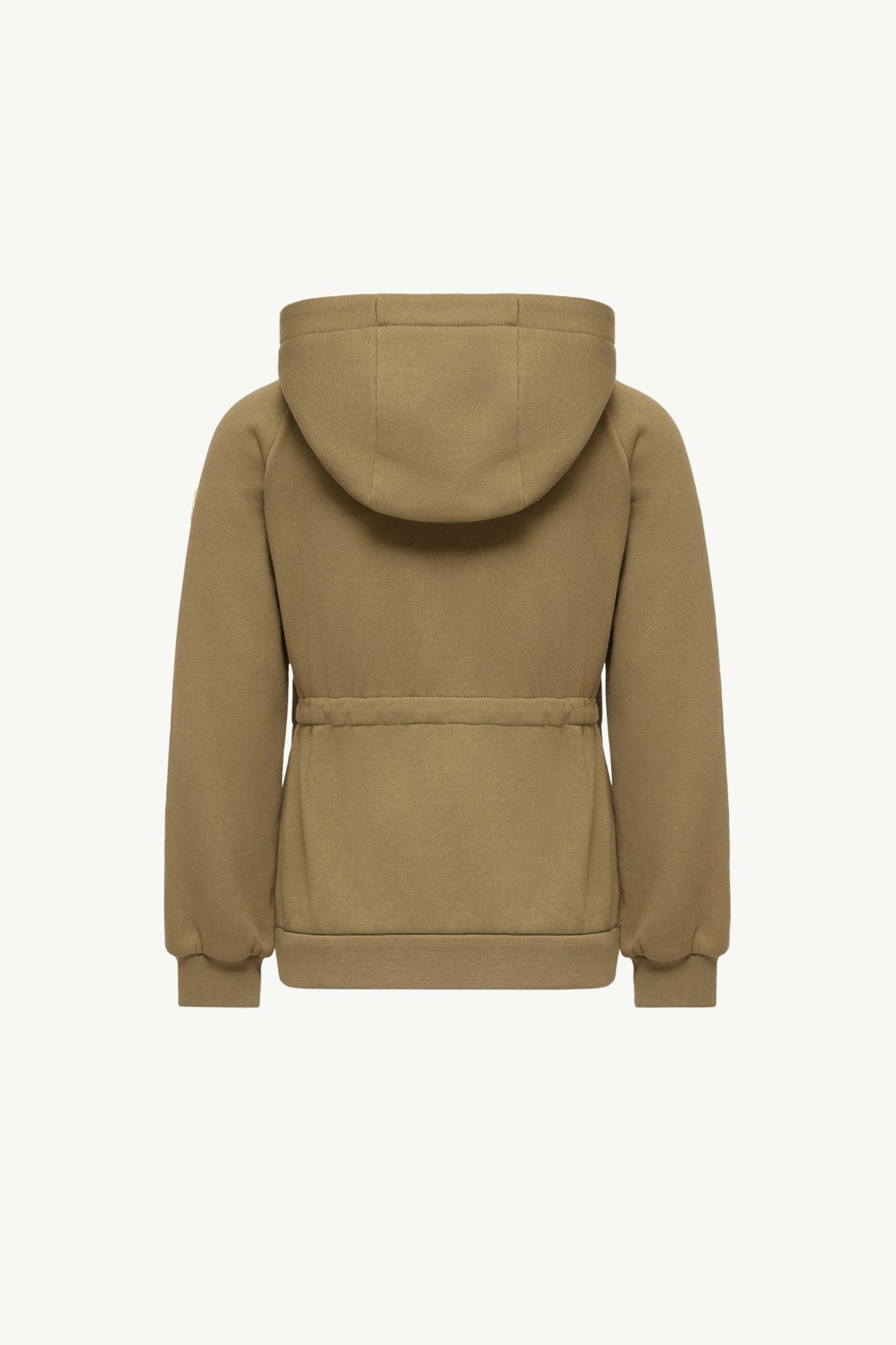 Sudadera con capucha y cremallera Niña Verde Oliva Moncler 2
