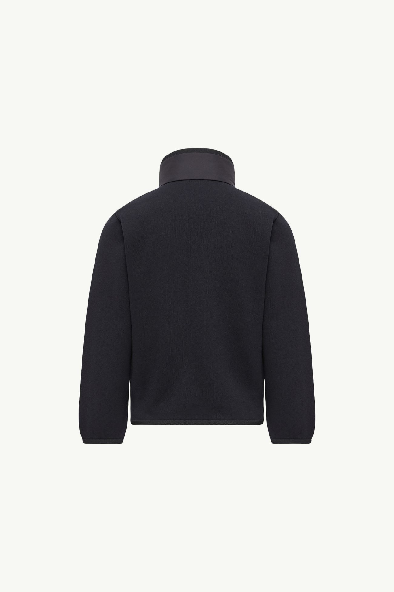 Sweatshirt mit Reißverschluss aus Baumwolle Jungen Dunkelblau Moncler 2