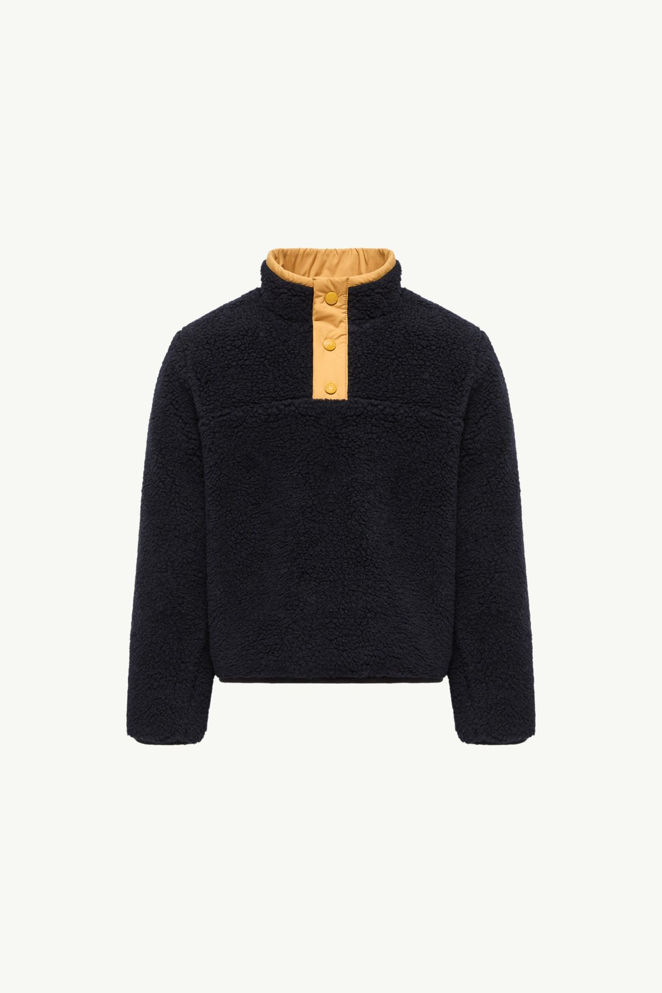 刺繡牛仔泰迪布衛衣 男童 海軍藍色 Moncler 0