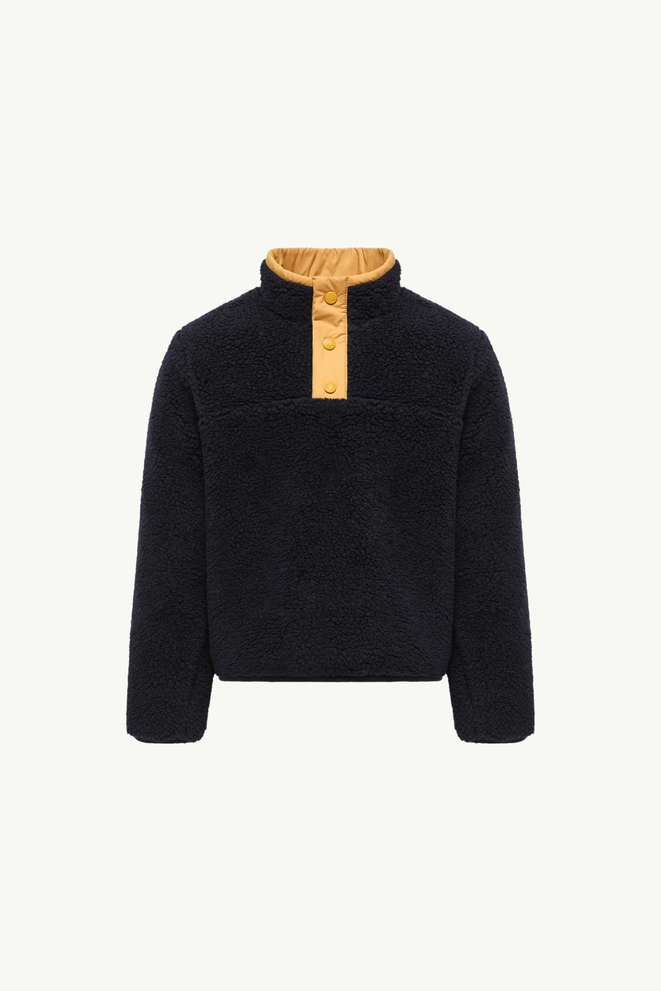 刺繡牛仔泰迪布衛衣 男童 海軍藍色 Moncler 0