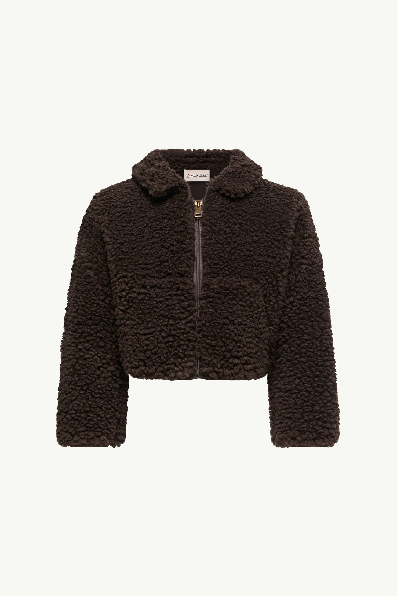 泰迪布拉鏈衛衣 女童 啡色 Moncler 0