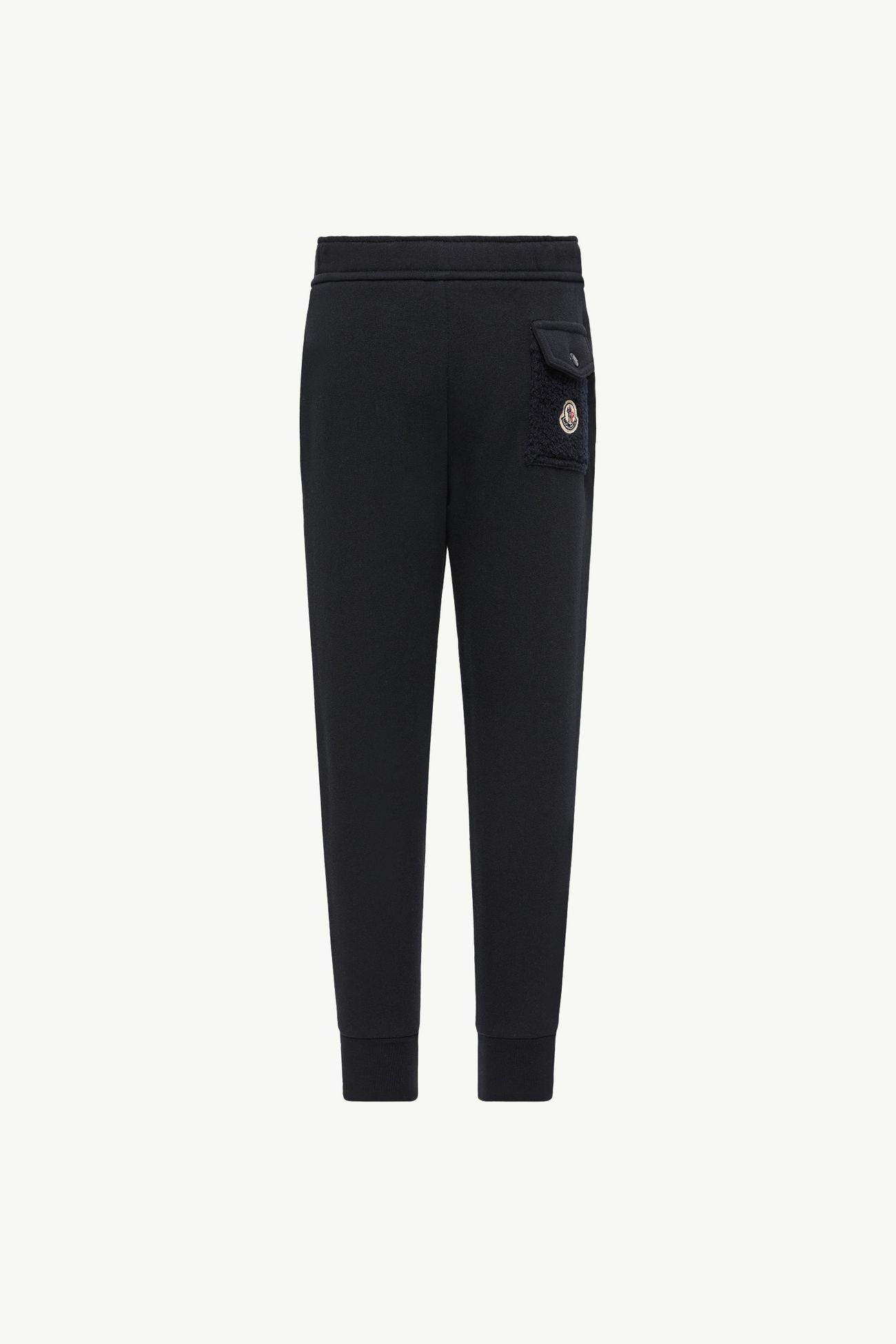 Pantaloni sportivi in jersey di cotone Bambino Blu Scuro Moncler 3