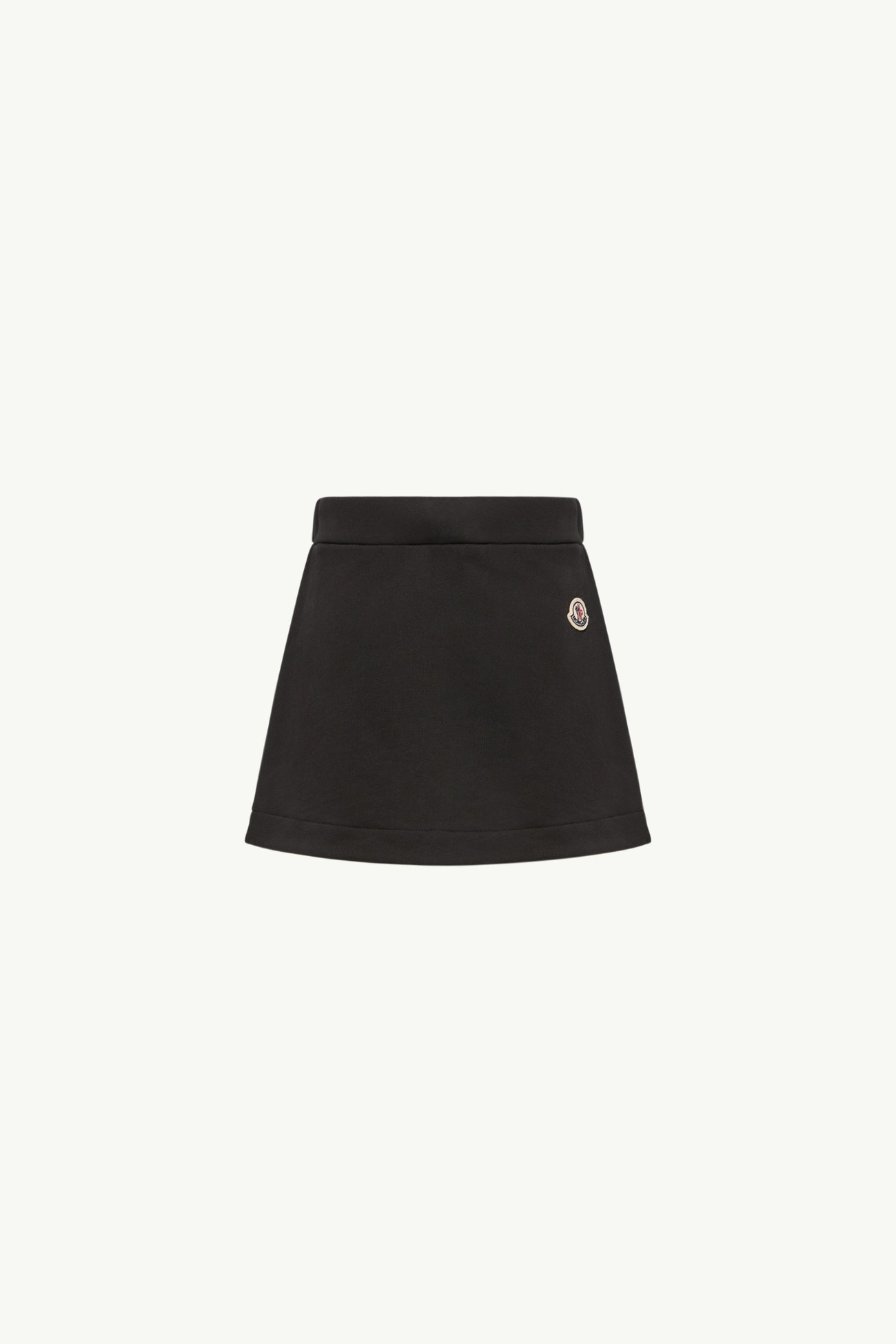 花卉飾邊棉質半截裙 女童 黑色 Moncler 3