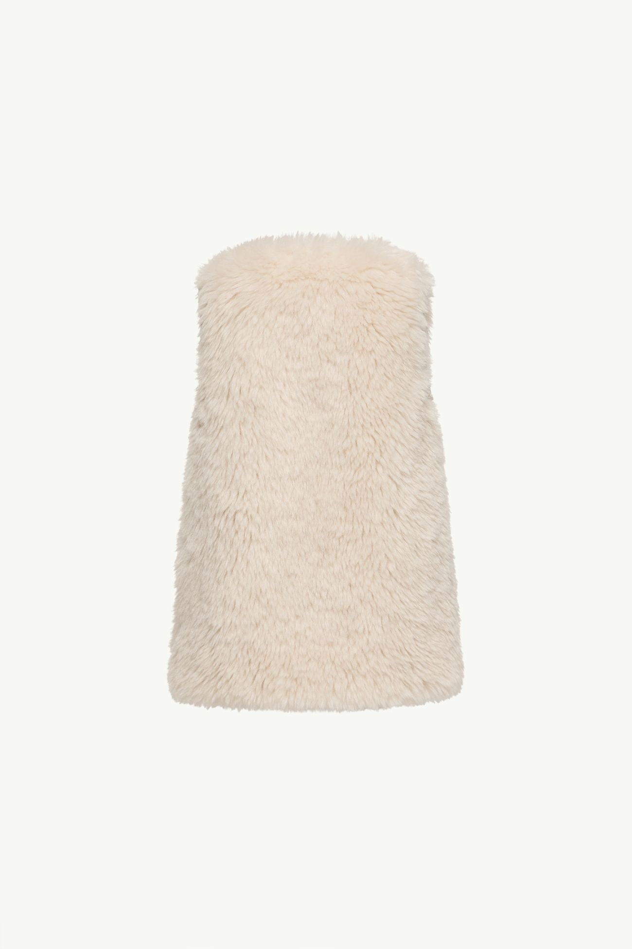 Vestido texturizado con cremallera Niña Blanco Marfil Moncler 3