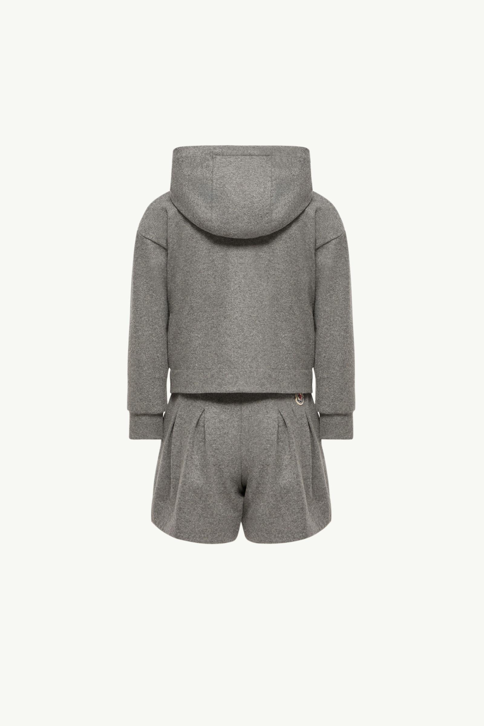 Grey Wool Jersey Set - Pants & Tracksuits for Children | Moncler US