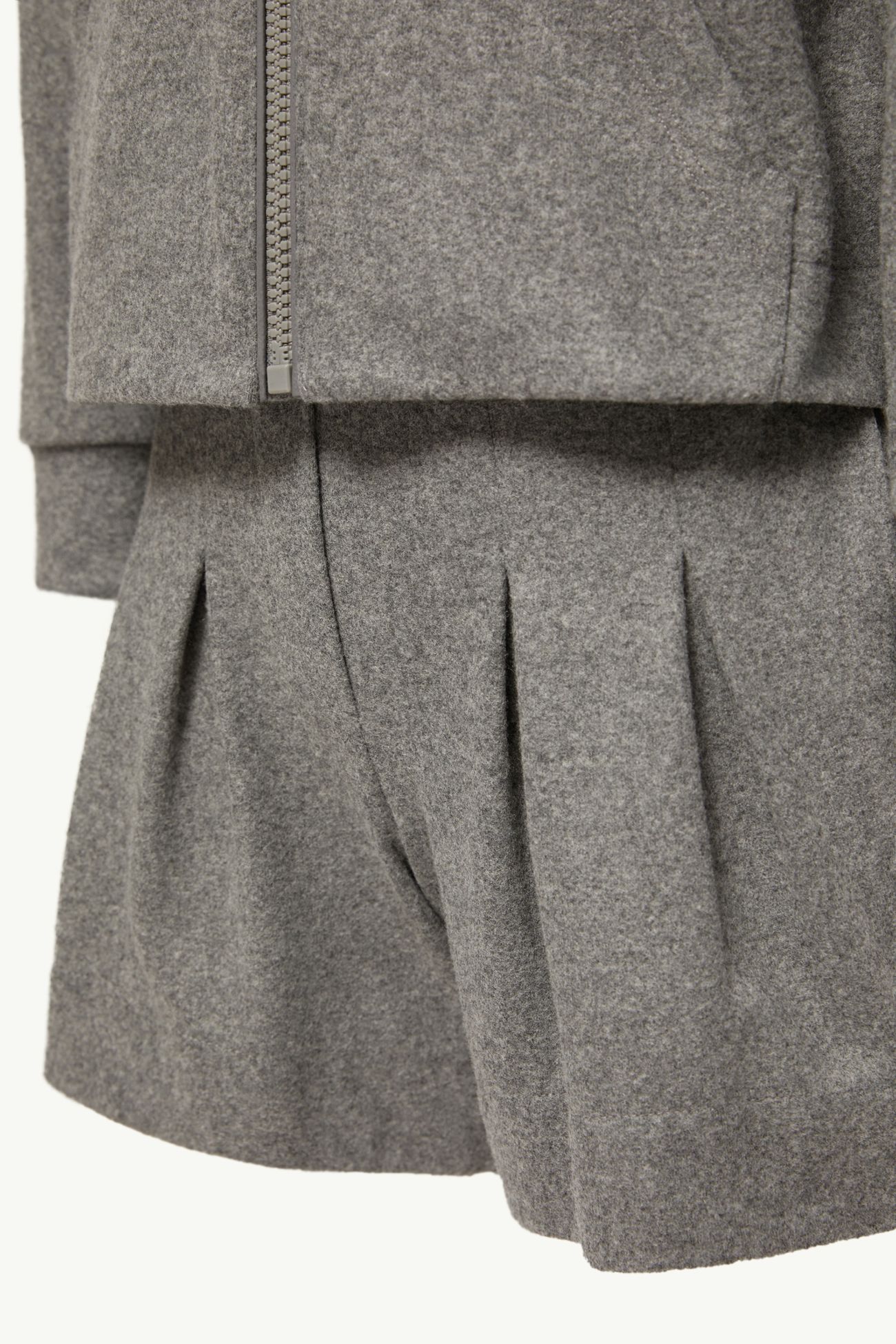 Ensemble en jersey de laine Fille Gris Moncler 4