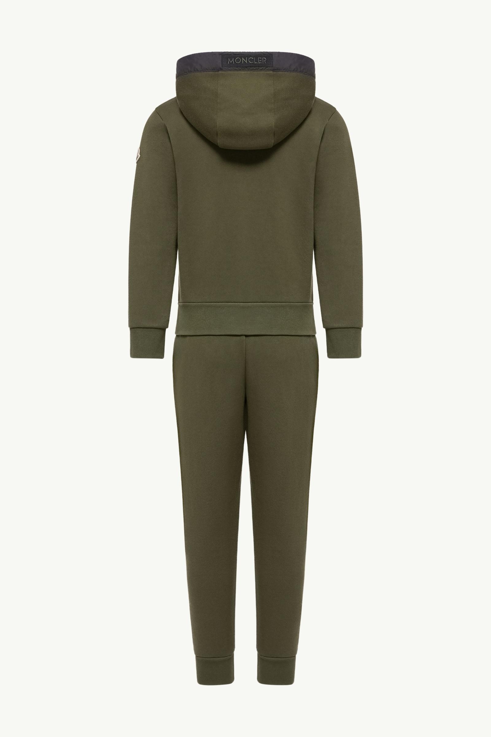 MONCLER オリーブグリーン トレーナー 12歳用 MONCLER オリーブ