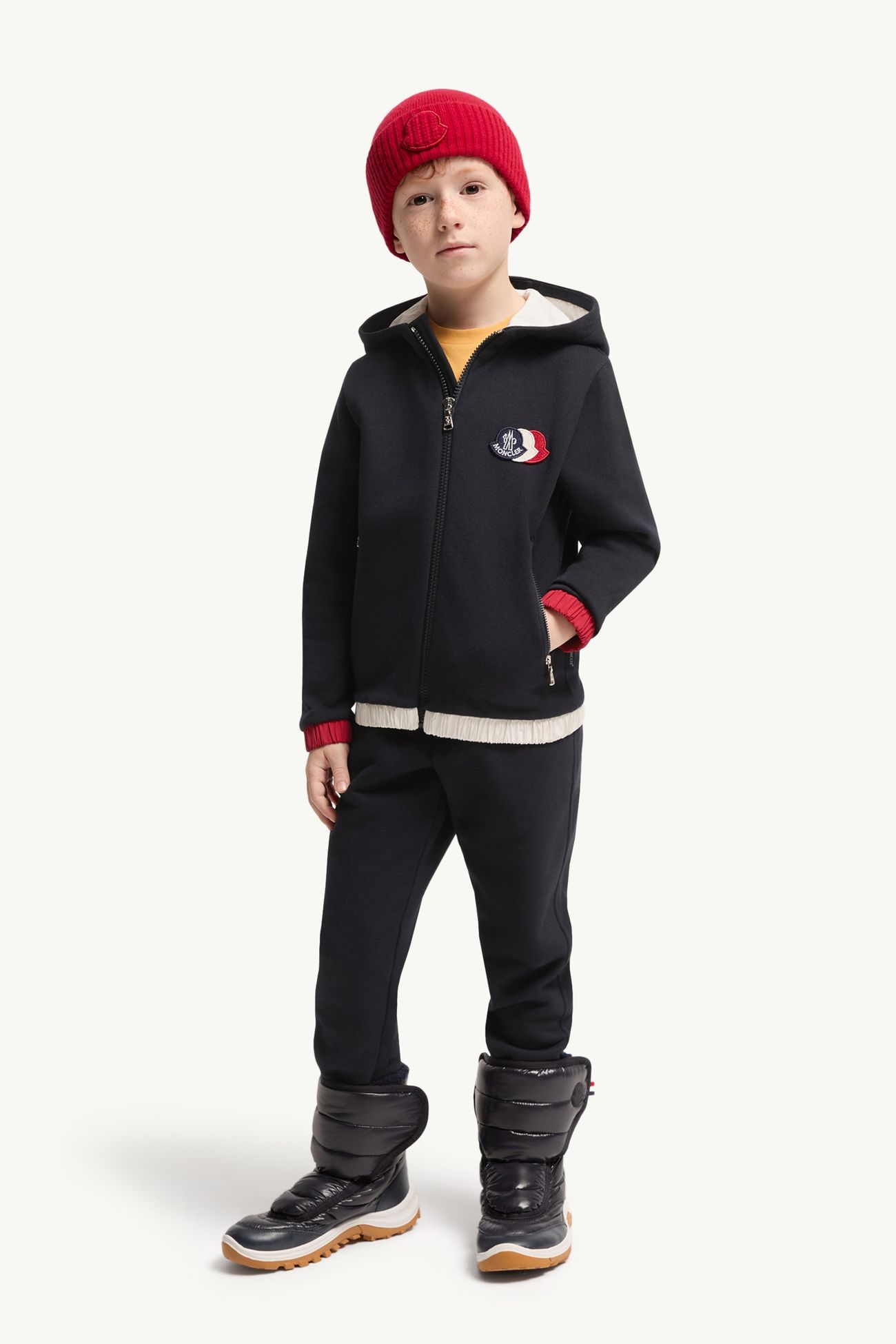 男童棉质运动服 男童 海军蓝色 Moncler 1