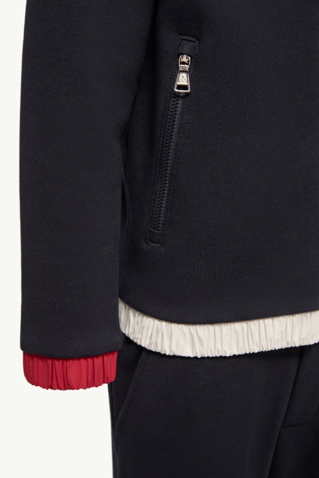 Tuta in jersey di cotone Bambino Blu Navy Moncler 4