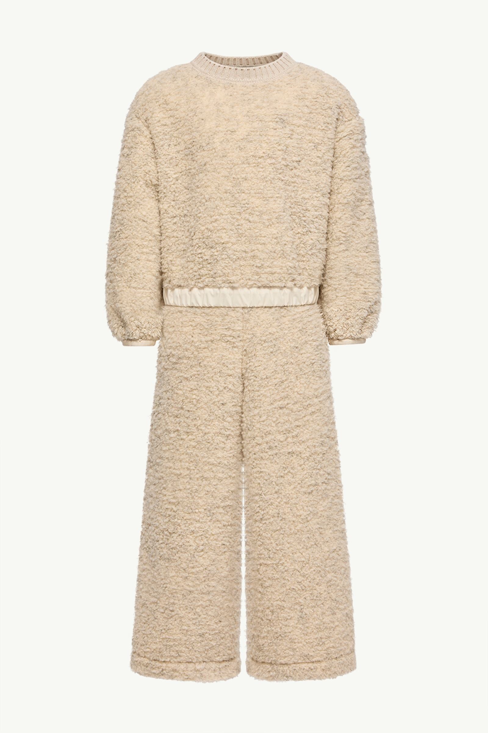 Teddy Sweatsuit Set Girl Light Beige Moncler, 1 of 0