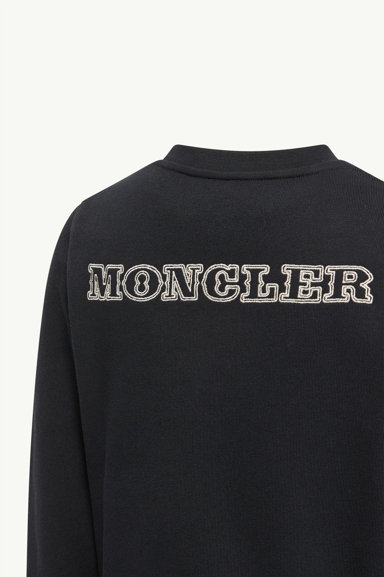 Embroidered Logo Cotton Tracksuit Boy Dark Blue Moncler 4
