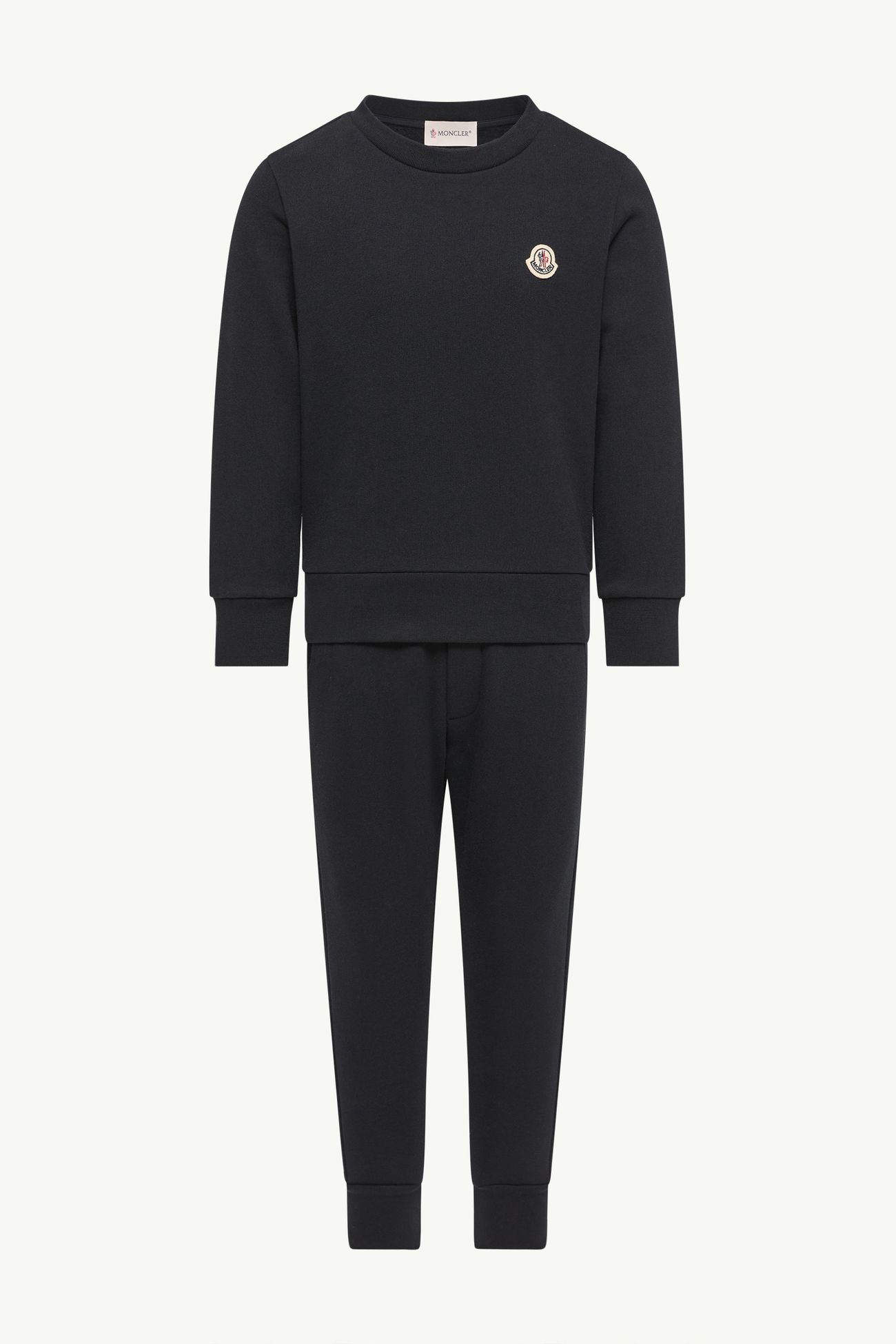 刺繡標誌棉質衛衣 男童 深藍色 Moncler 5