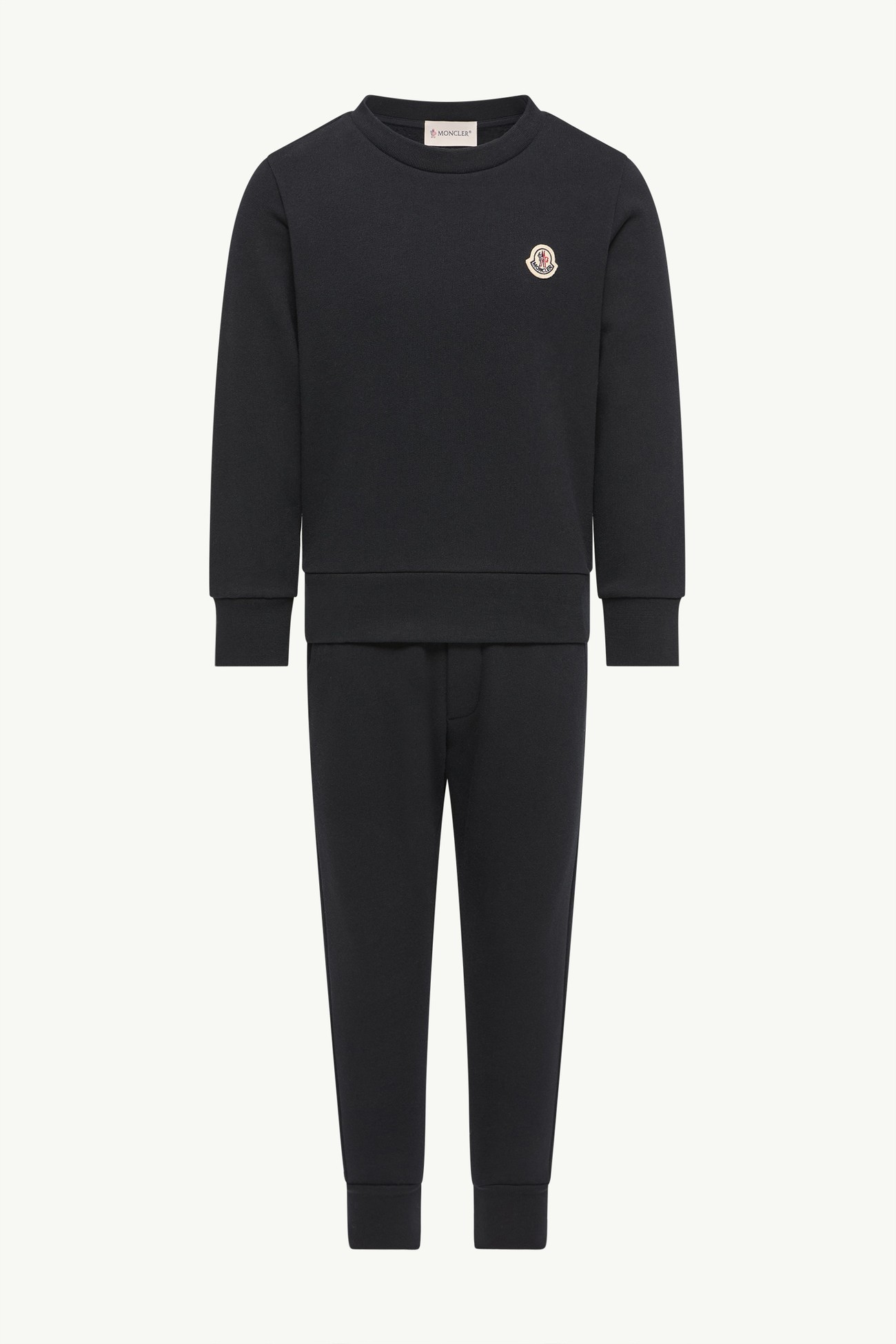 刺繡標誌棉質衛衣 男童 深藍色 Moncler 5