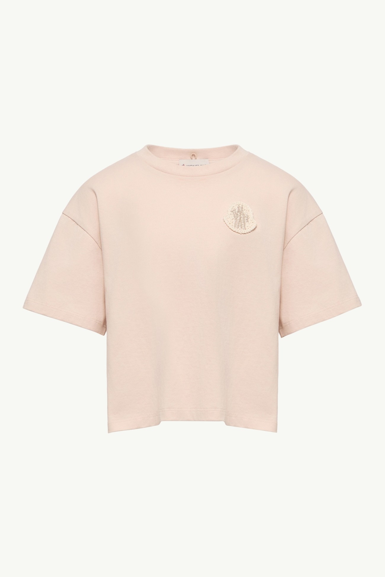 T-shirt in cotone (set da due pezzi) Bambina Bianco & Rosa Moncler 6
