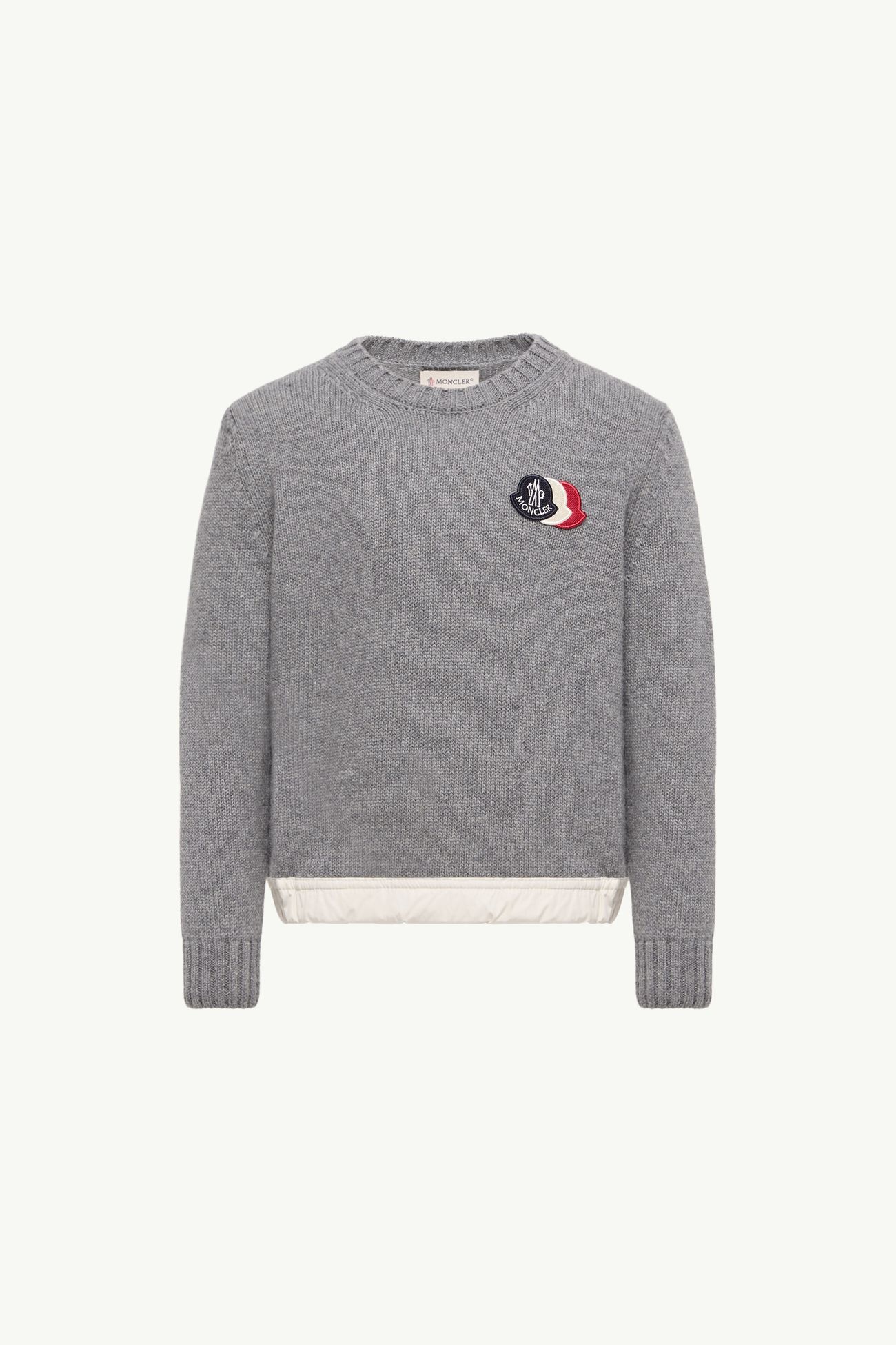 男童羊毛和山羊绒针织毛衣 男童 灰色 Moncler 0