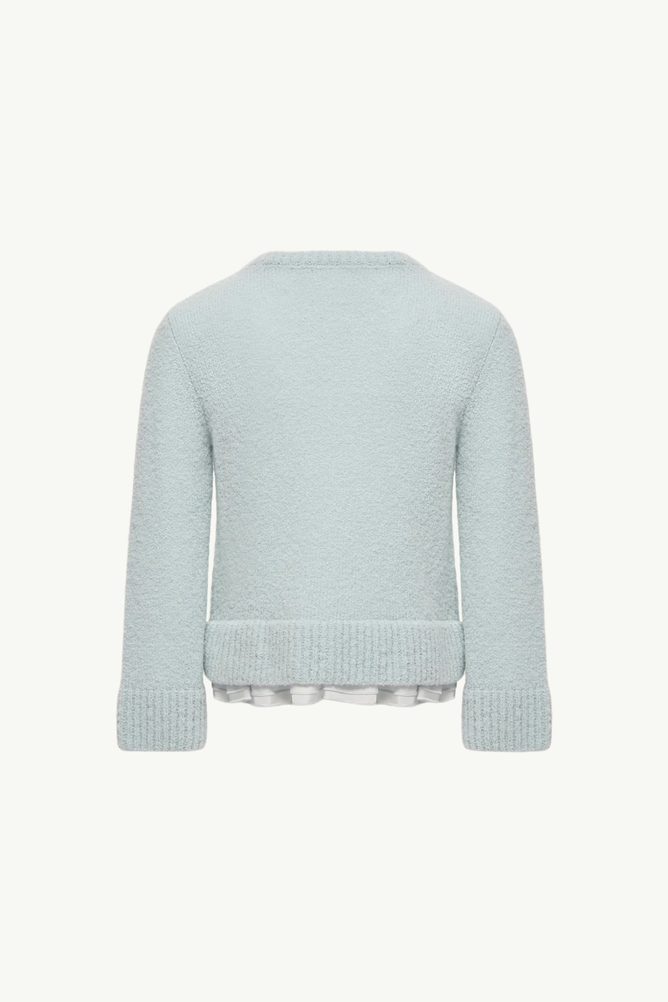 女童刺绣羊毛混纺毛衣 女童 粉蓝色 Moncler 2