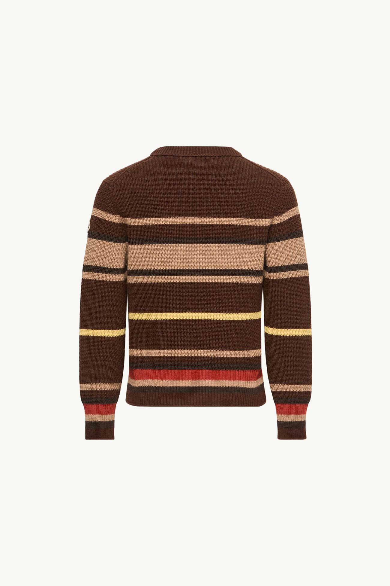 Wool & Cashmere Blend Jumper Boy Brown Moncler 2