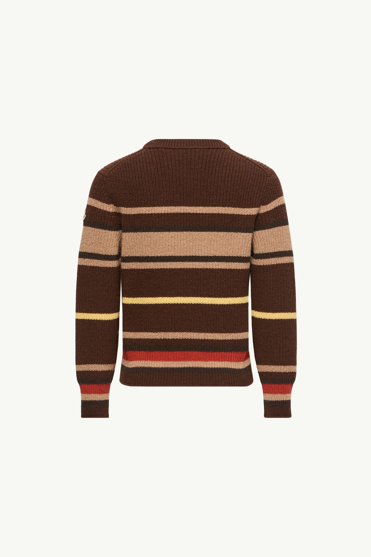 Wool & Cashmere Blend Jumper Boy Brown Moncler 2